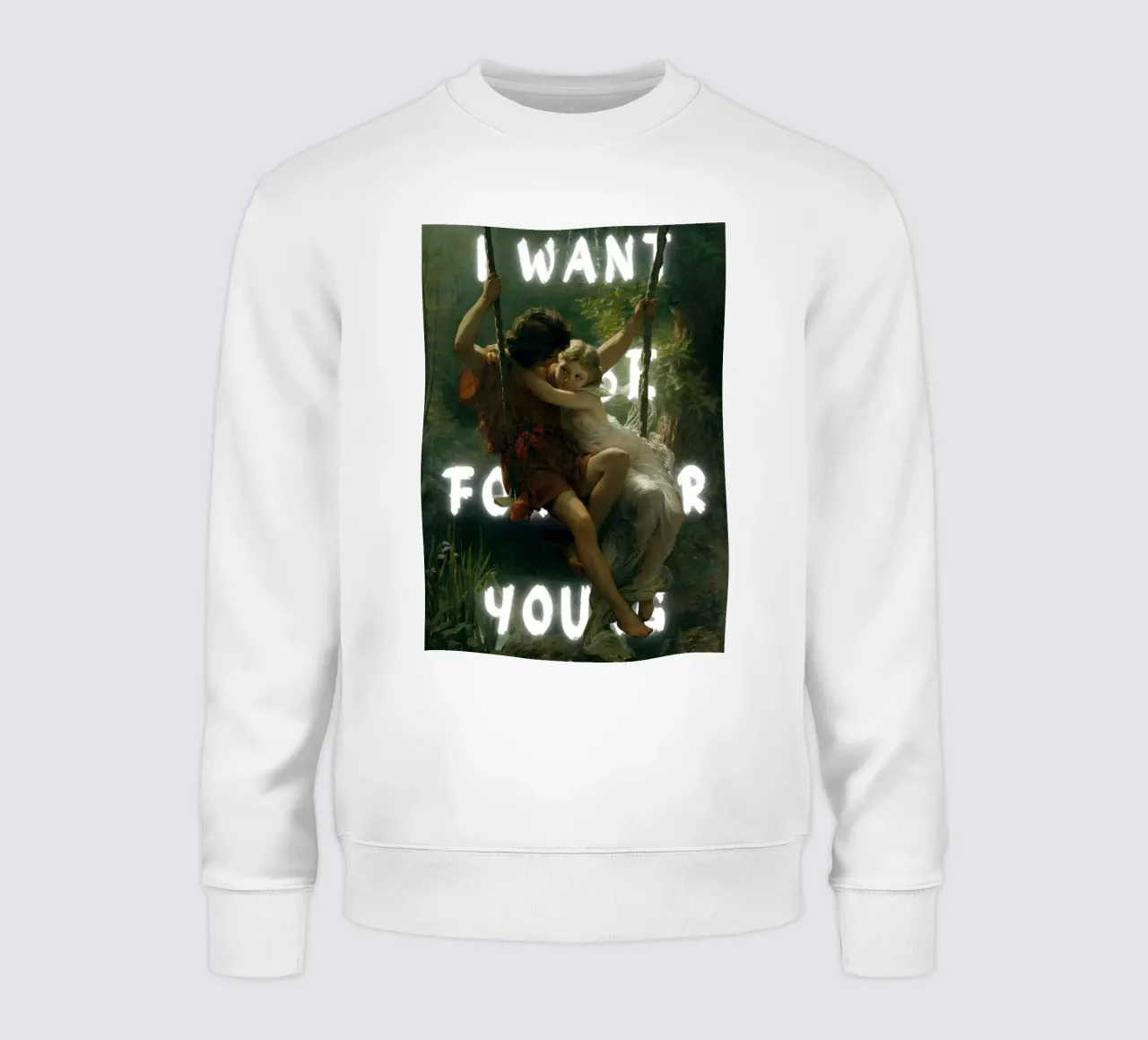 "Lo voglio per te" - Pop Art romantico, Remix classico, Ether felpa da NorwesClub