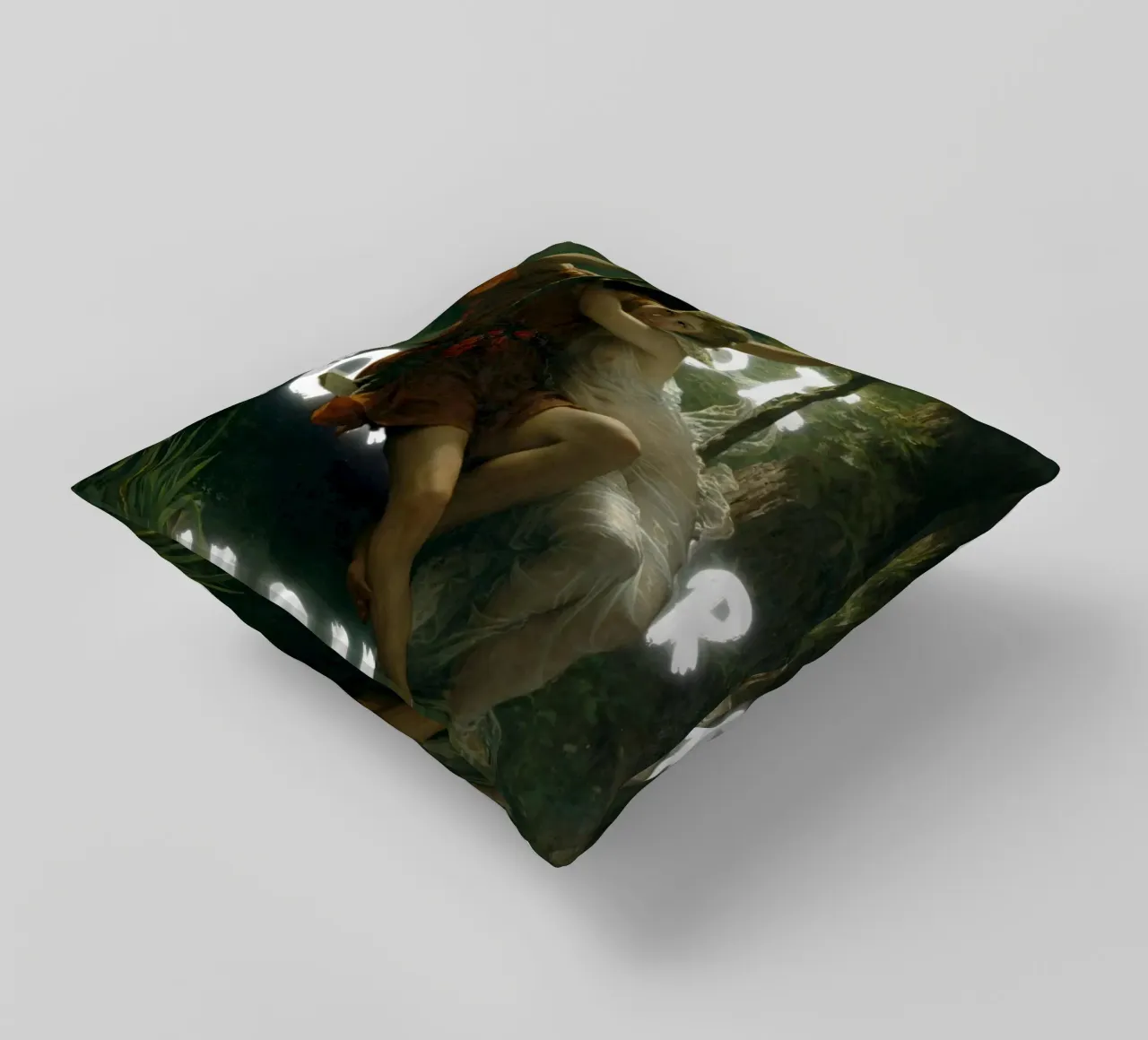 "Lo voglio per te" - Pop Art romantico, Remix classico, Ether cuscino da NorwesClub