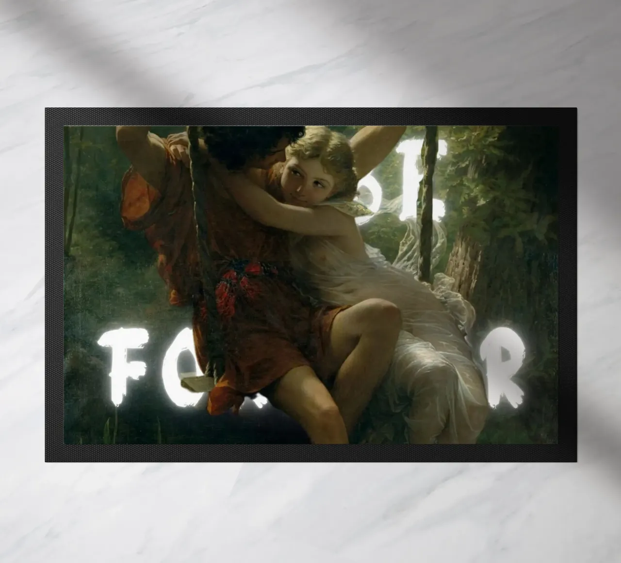 "Lo voglio per te" - Pop Art romantico, Remix classico, Ether zerbino da NorwesClub