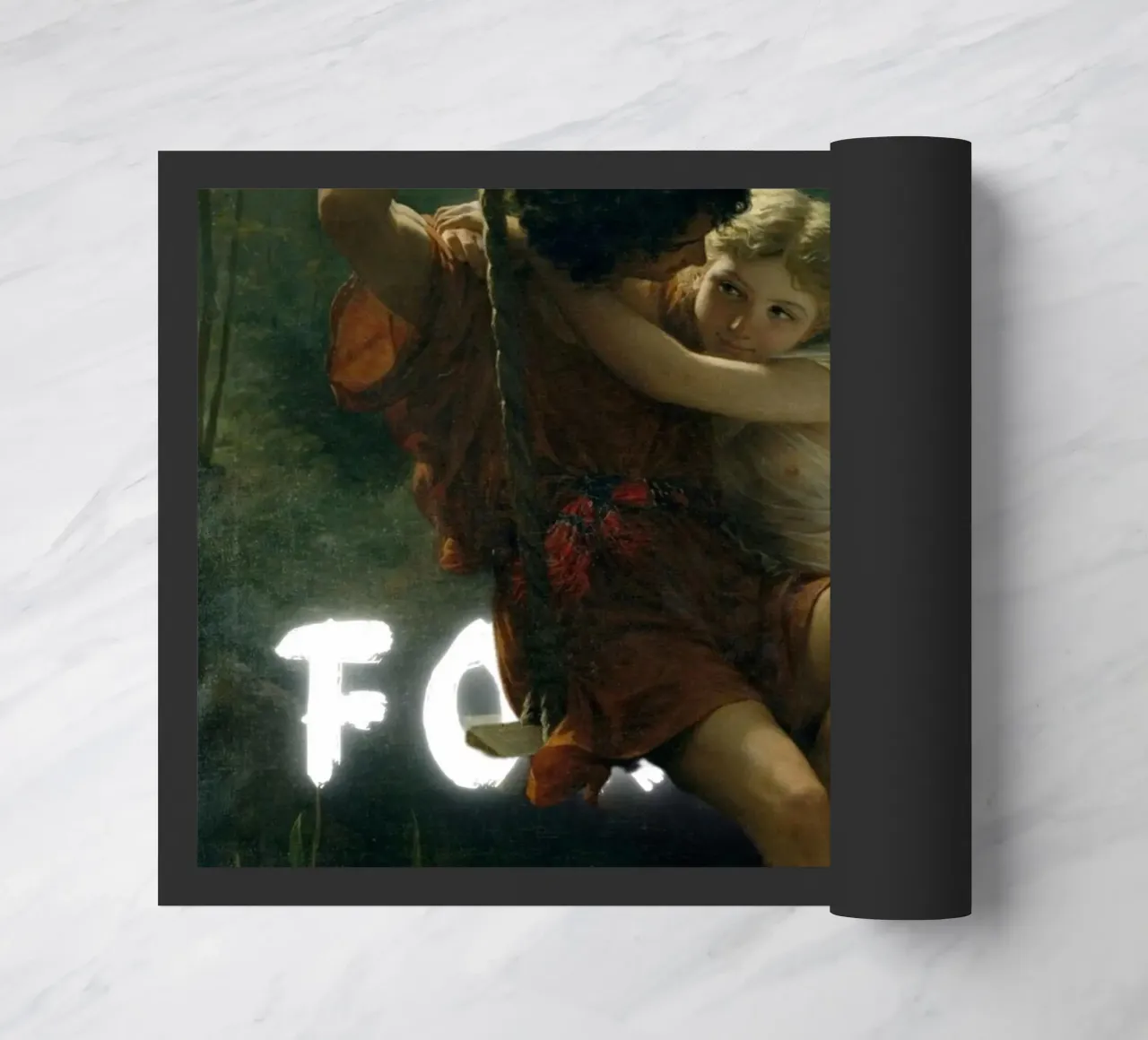 "Lo voglio per te" - Pop Art romantico, Remix classico, Ether zerbino da NorwesClub