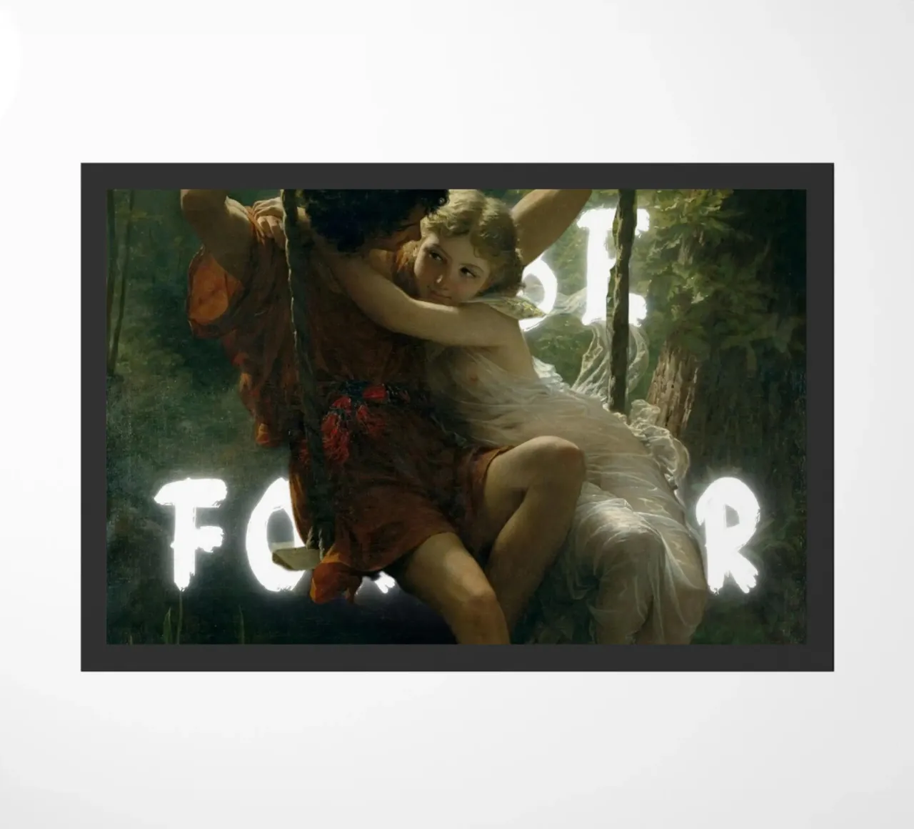 "Lo voglio per te" - Pop Art romantico, Remix classico, Ether zerbino da NorwesClub