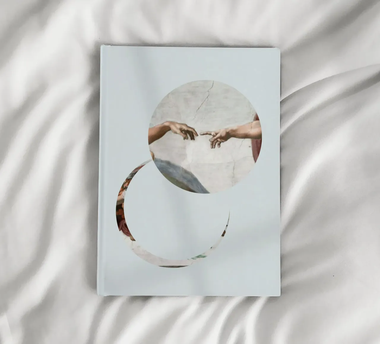 "Creation" - Michelangelo Remix, Minimalist, Renaissance, Di notebook by NorwesClub