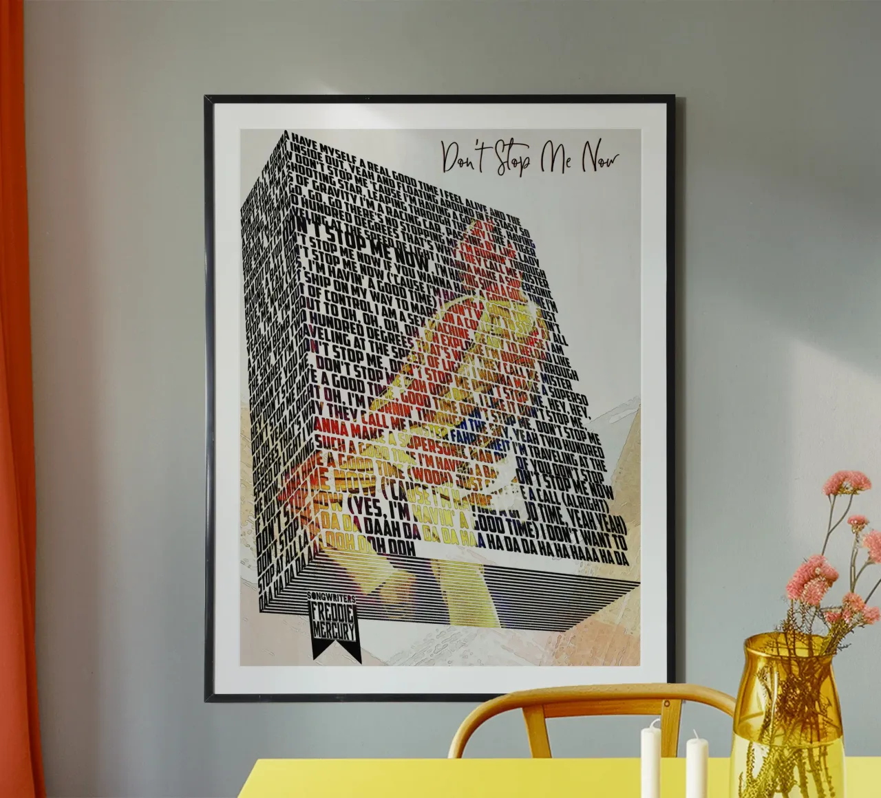 Don't Stop Me Now (Libro dei testi) poster da Gunawan Rb