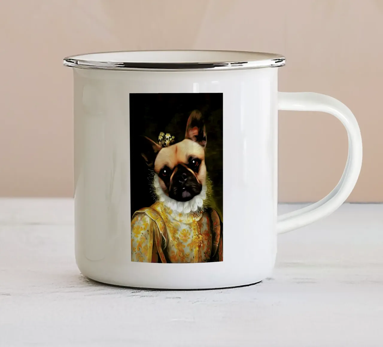 Barbie tazza in smalto da Tein Lucasson