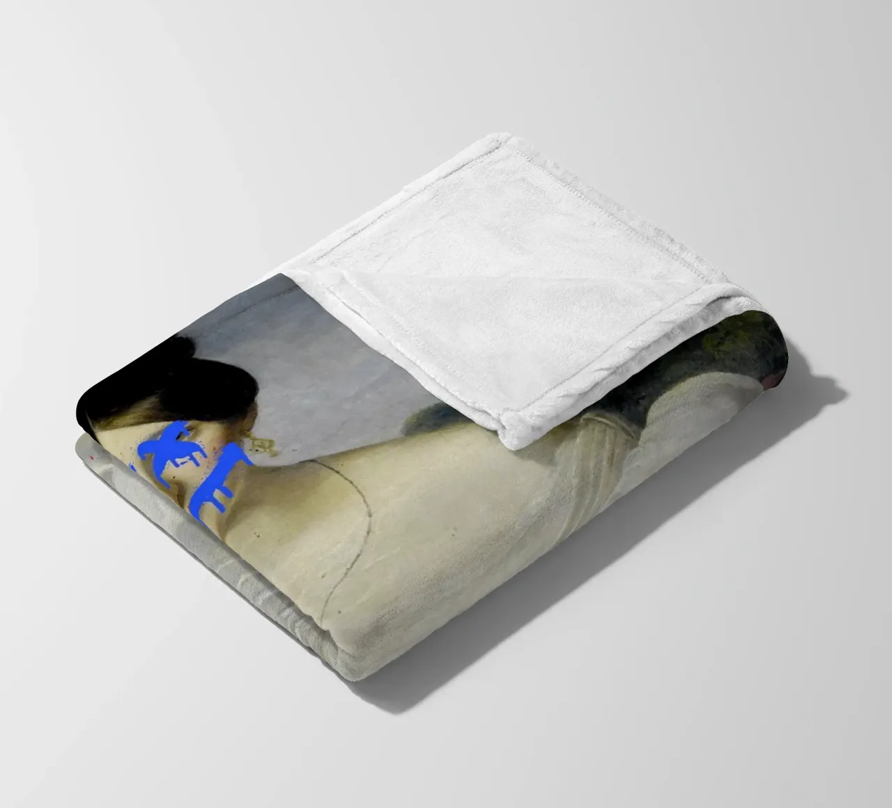 "Melted Heart" - Arte di strada, Remix classico, Emozionale, Graff coperta in pile da NorwesClub
