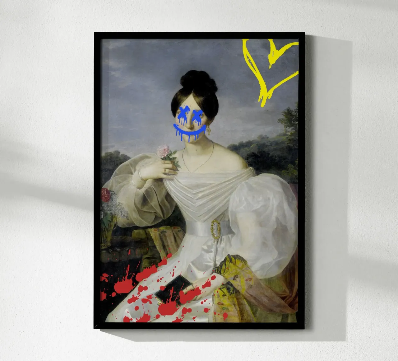 "Melted Heart" - Arte di strada, Remix classico, Emozionale, Graff carta hahnemühle da NorwesClub