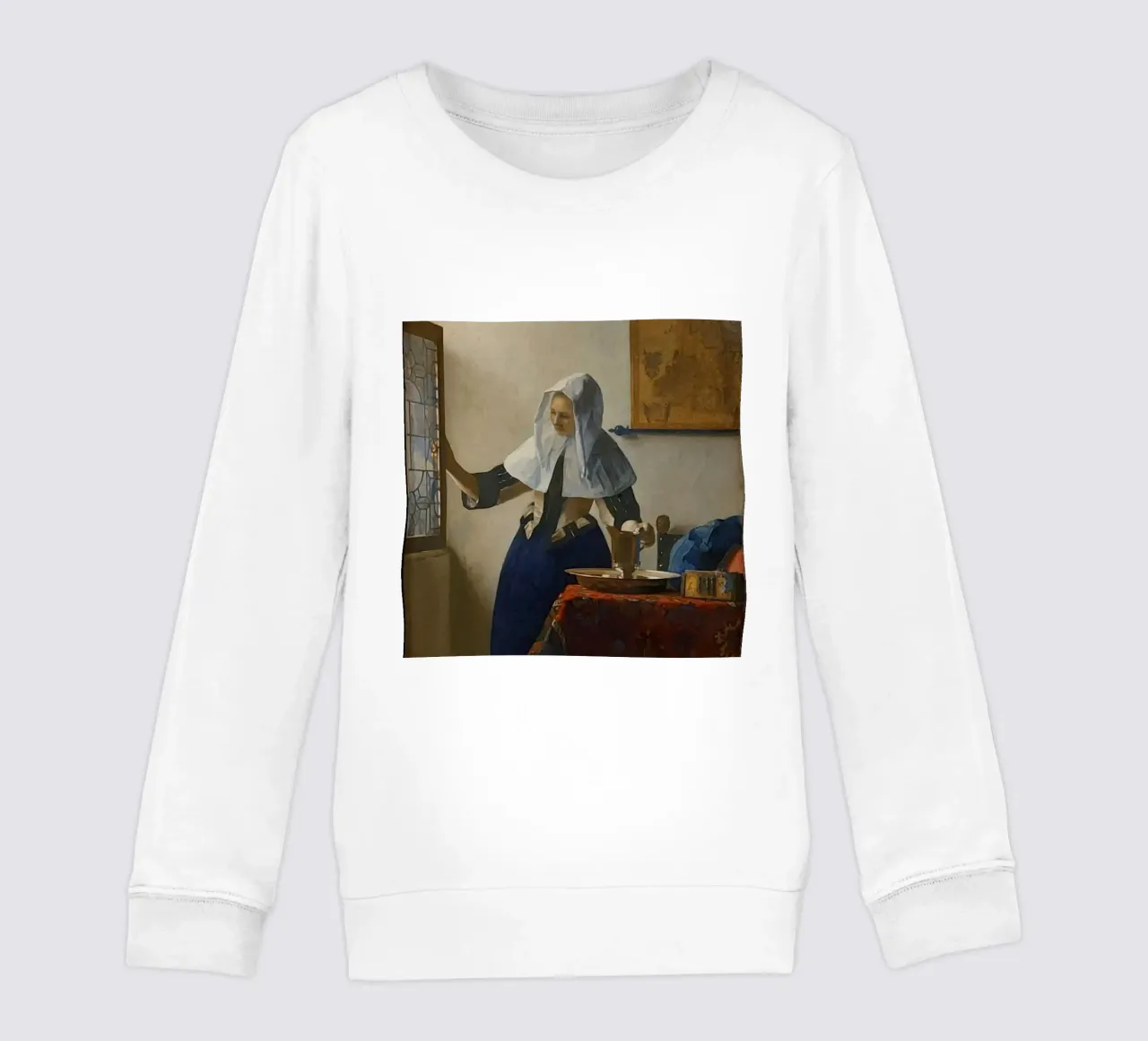 vermeer - la lattaia felpa bambino da The Dinda