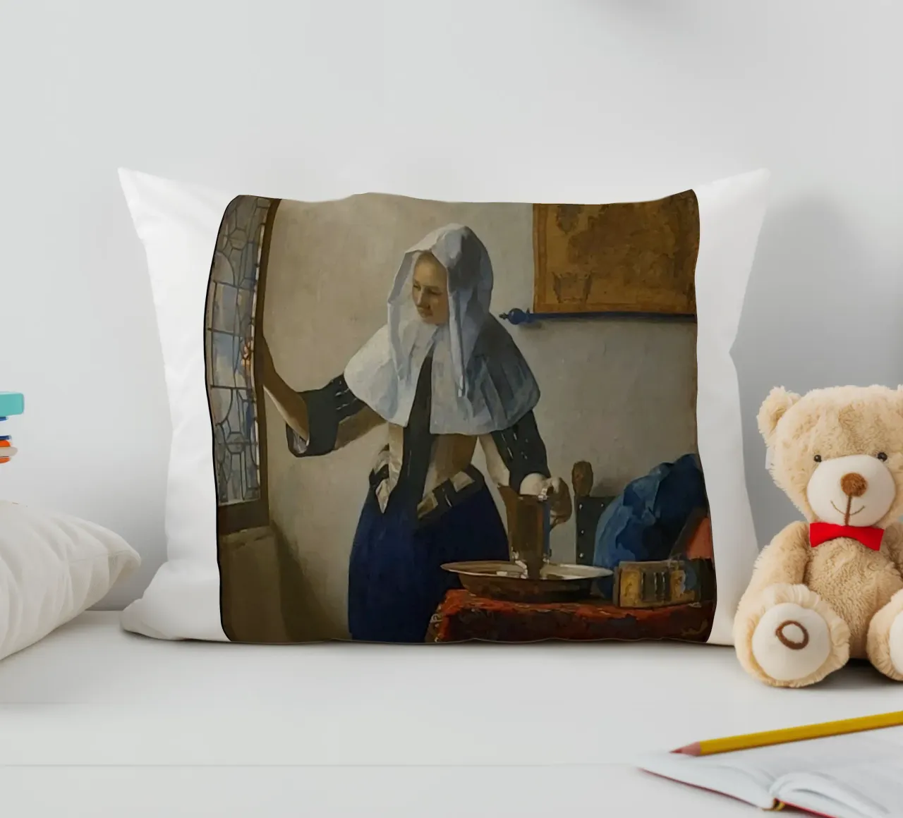 vermeer - la lattaia cuscino da The Dinda