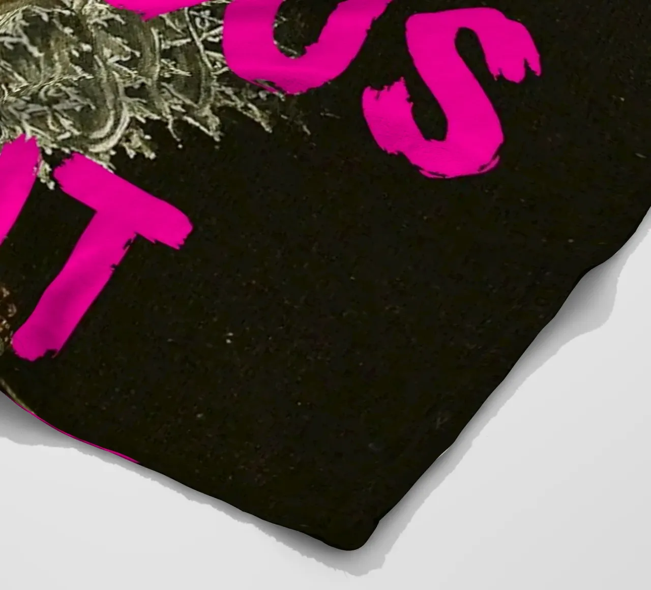 "Taisez Vous!" - Pop Art, Remix classico, Umoristico, Francese Ch coperta in pile da NorwesClub