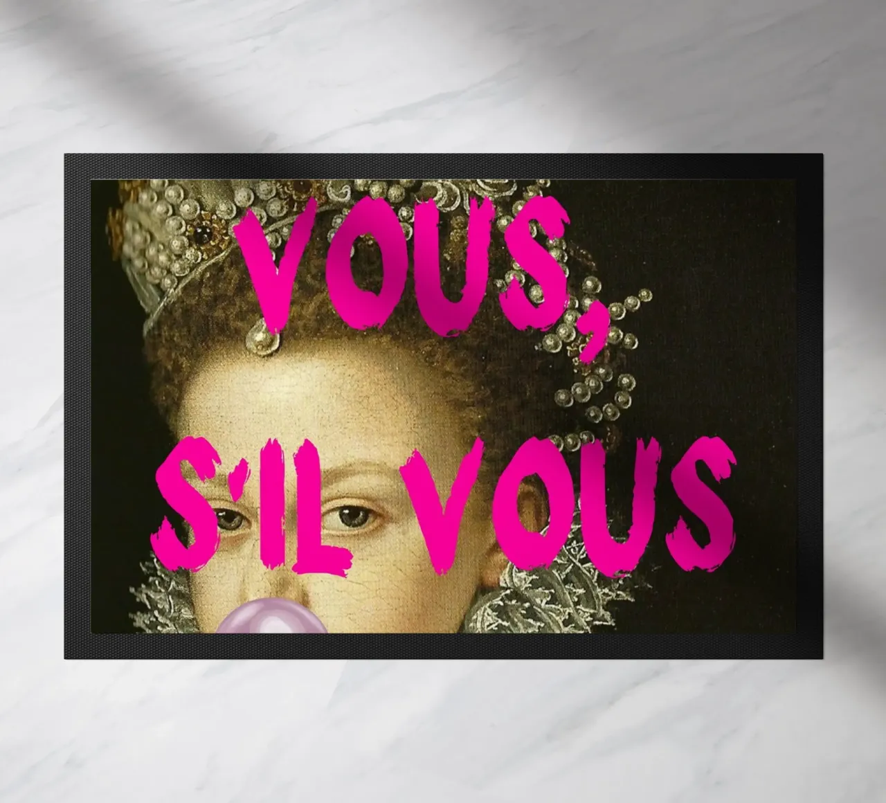 "Taisez Vous!" - Pop Art, Remix classico, Umoristico, Francese Ch zerbino da NorwesClub