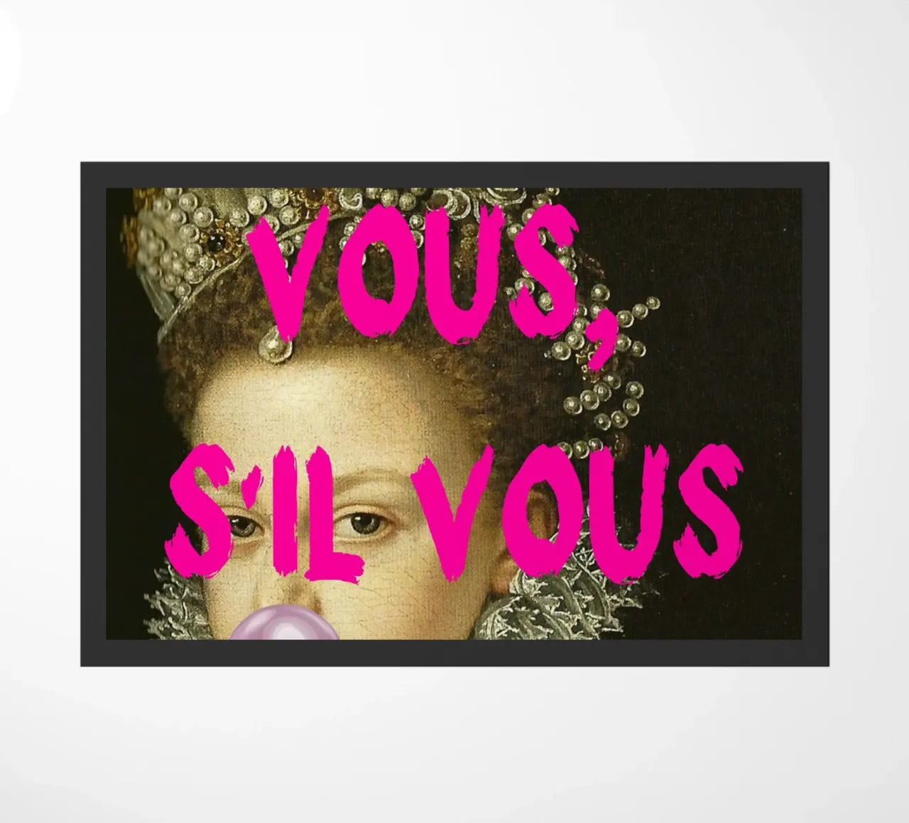 "Taisez Vous!" - Pop Art, Remix classico, Umoristico, Francese Ch zerbino da NorwesClub