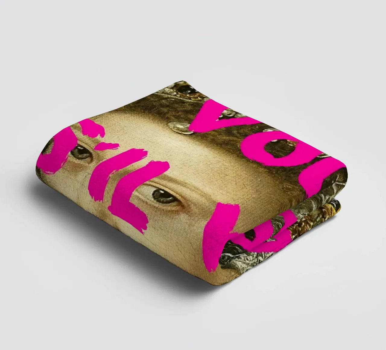 "Taisez Vous!" - Pop Art, Remix classico, Umoristico, Francese Ch asciugamano da bagno da NorwesClub