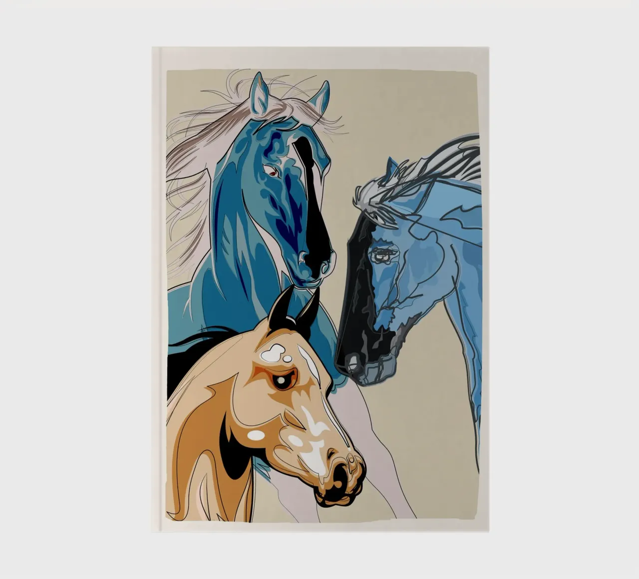 Horses notebook by Nadjaa