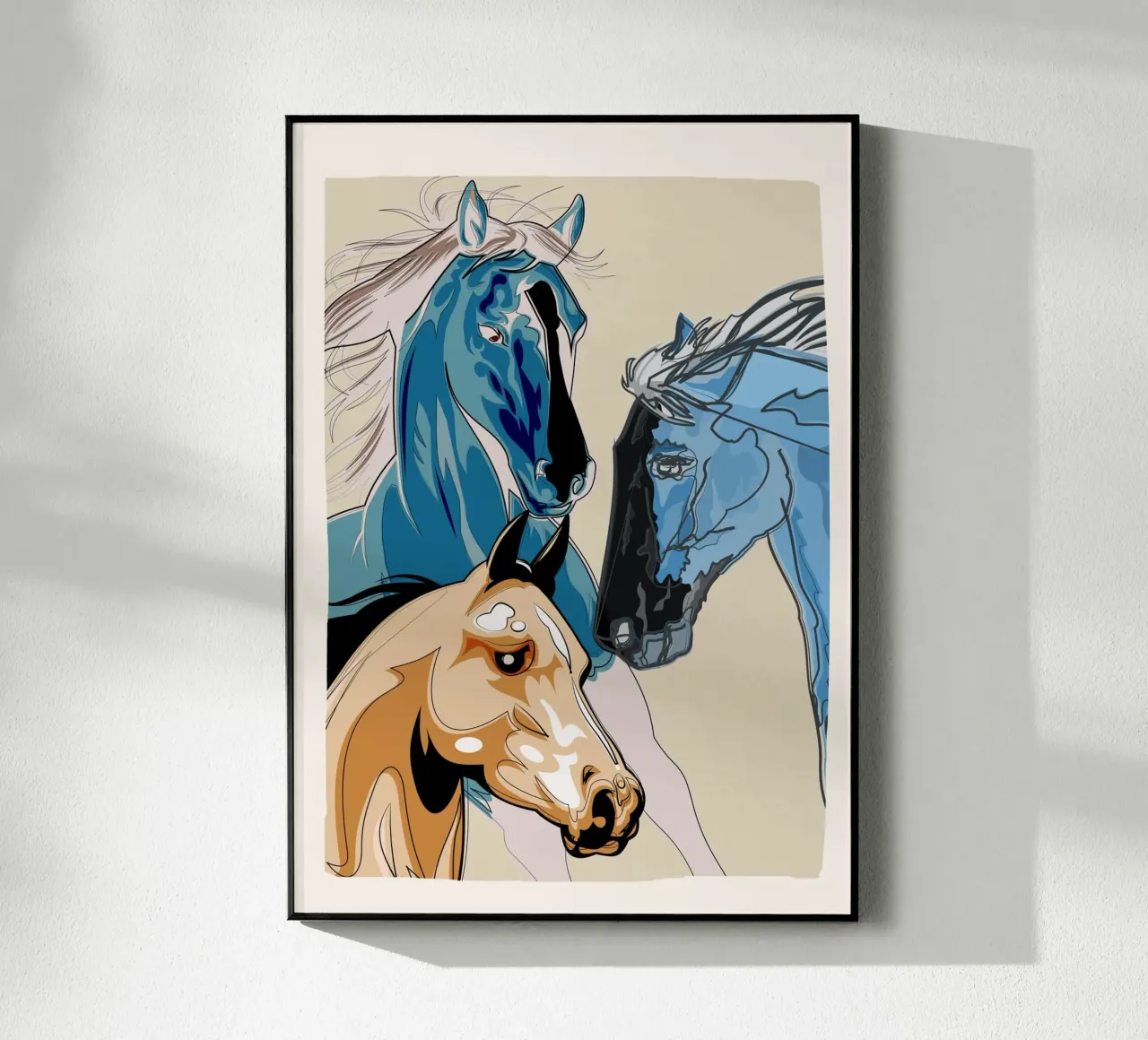 Horses plexiglass da Nadjaa