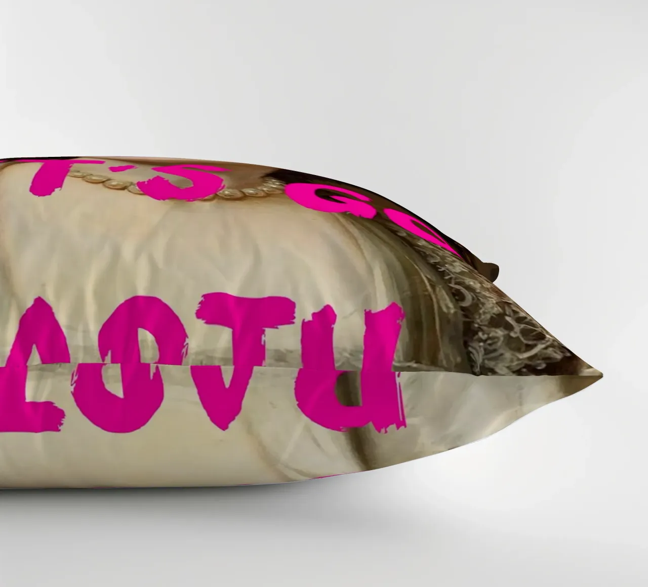 "Let's Go Party" - Pop Art, Classic Remix, Festive, Bubblegu cuscino da NorwesClub