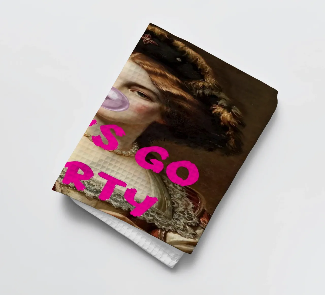 "Let's Go Party" - Pop Art, Classic Remix, Festive, Bubblegu canovaccio da cucina da NorwesClub