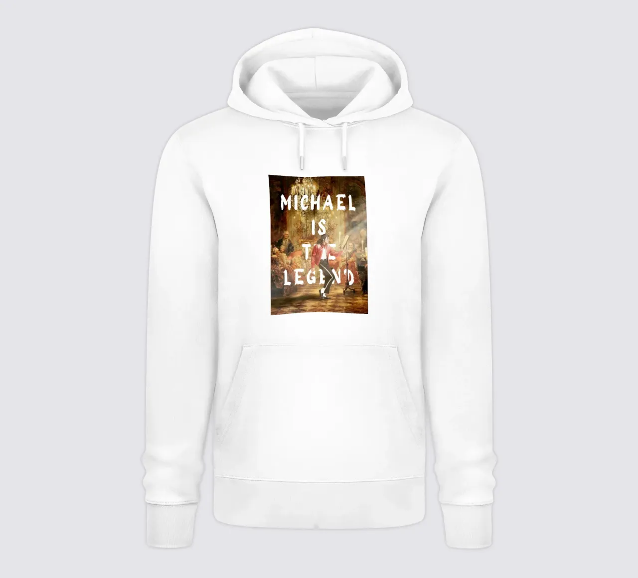 "Michael è la leggenda" - Arte pop, remix classico, icona della musica felpa con cappuccio da NorwesClub