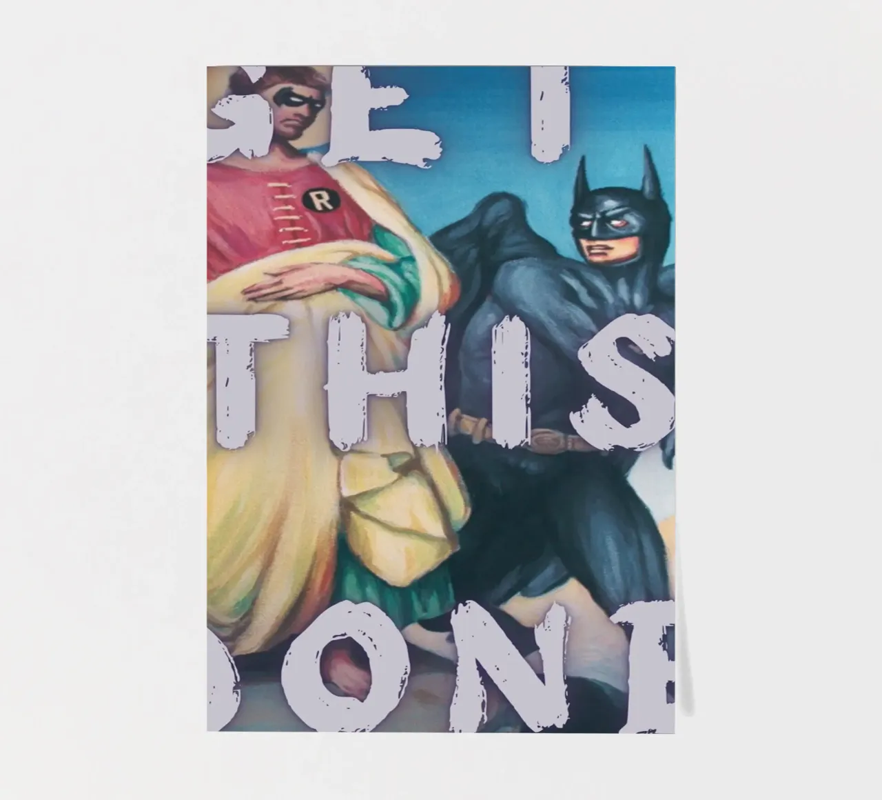 "Get This Done" - Pop-Art, Superhelden-Remix, Motivation, Humo Stickerbogen von NorwesClub