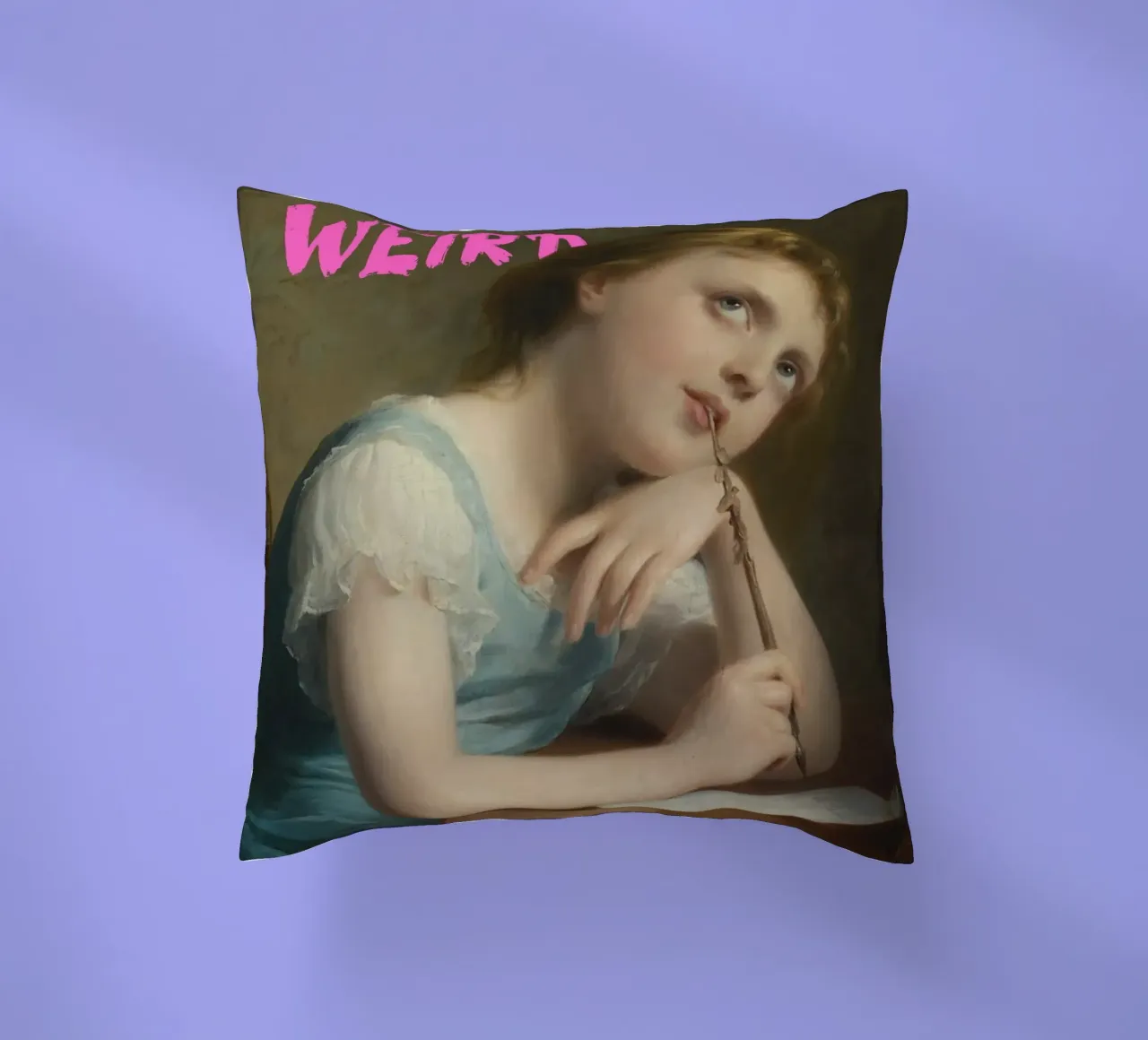 "Stay Weird" - Pop Art, Remix classico, stravagante, stimolante cuscino da NorwesClub