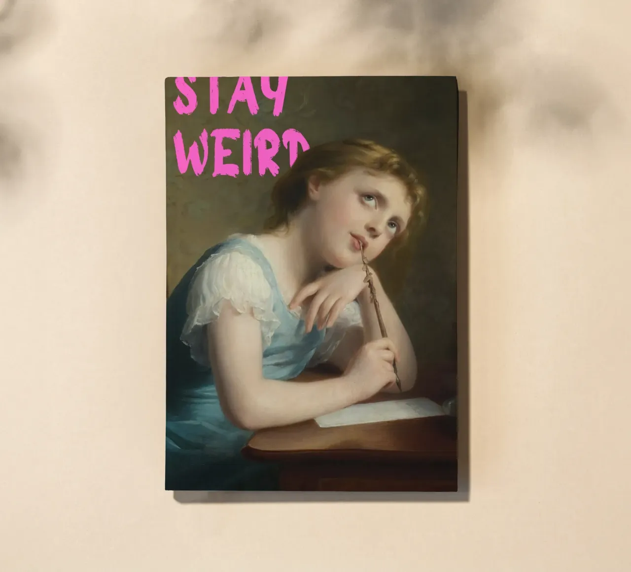"Stay Weird" - Pop Art, Remix classique, décalé, puissant carnet de notes de NorwesClub