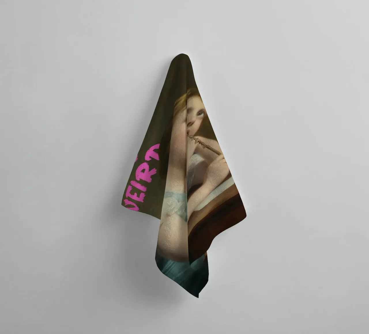 "Stay Weird" - Pop Art, Remix classico, stravagante, stimolante asciugamano da bagno da NorwesClub