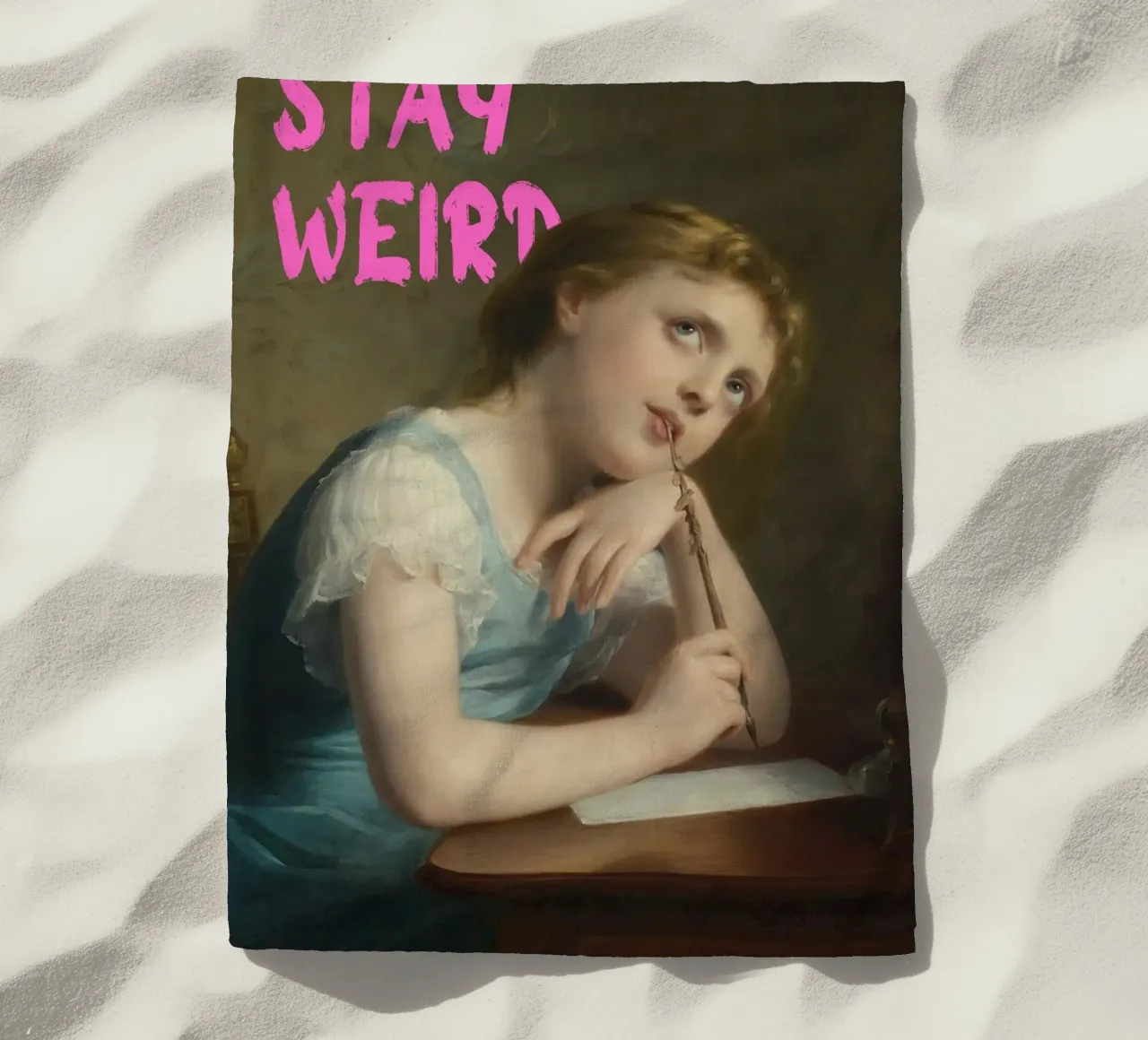"Stay Weird" - Pop Art, Remix classico, stravagante, stimolante telo mare da NorwesClub
