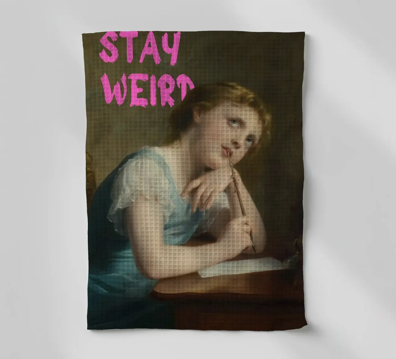 "Stay Weird" - Pop Art, Remix classique, décalé, puissant torchon de NorwesClub