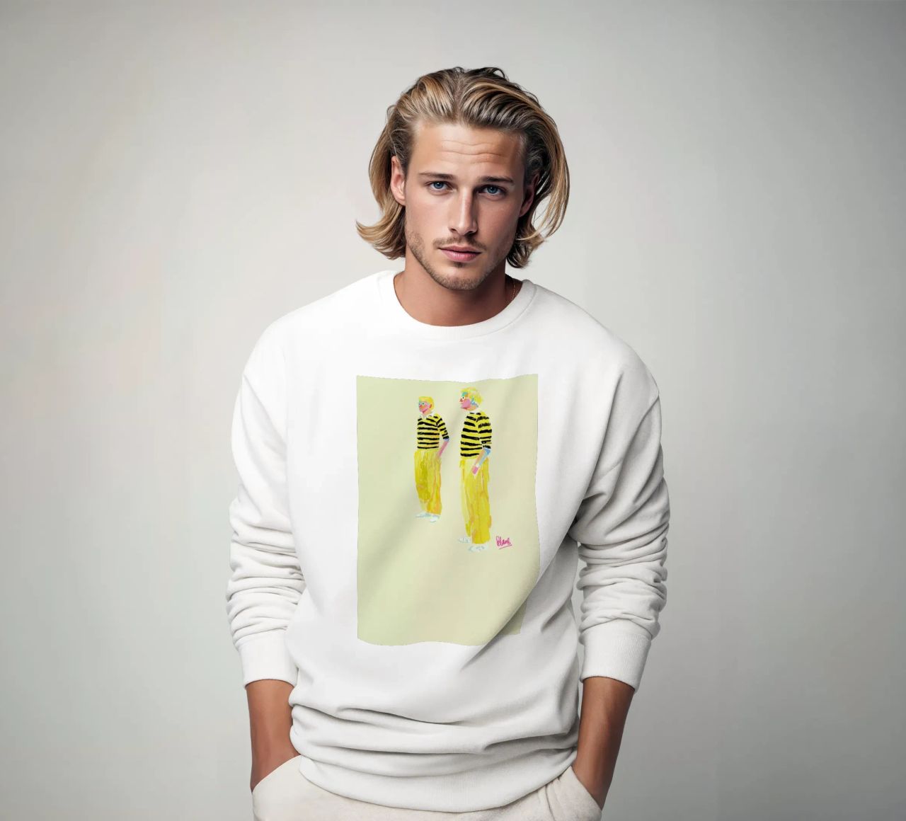 Hockney sudadera de Blanca Nuñez Pozuelo