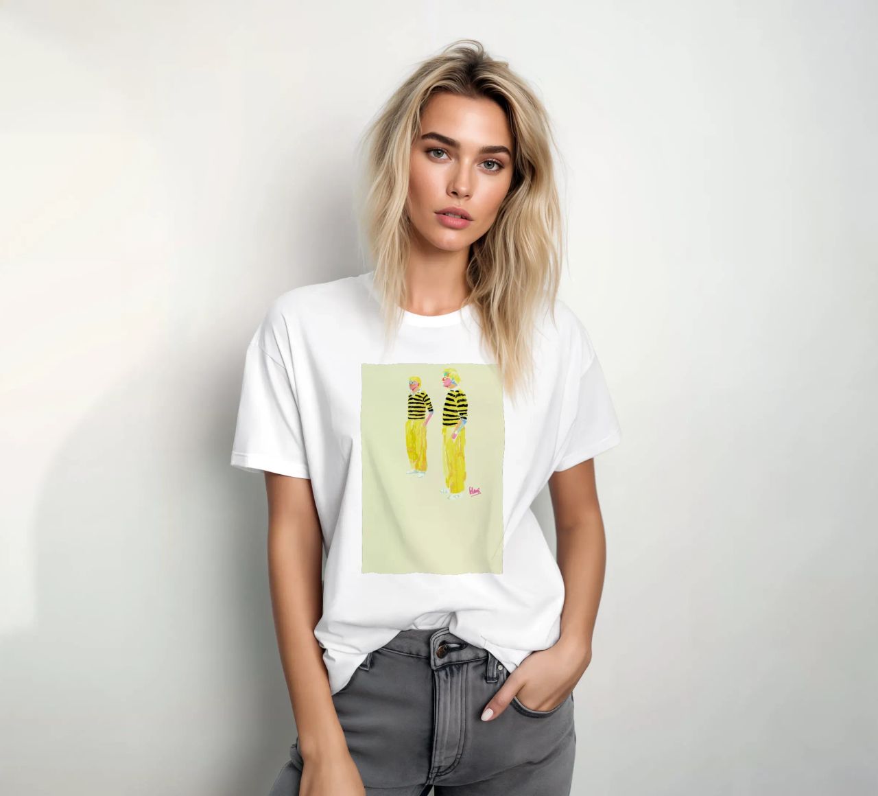 Hockney T-Shirt von Blanca Nuñez Pozuelo