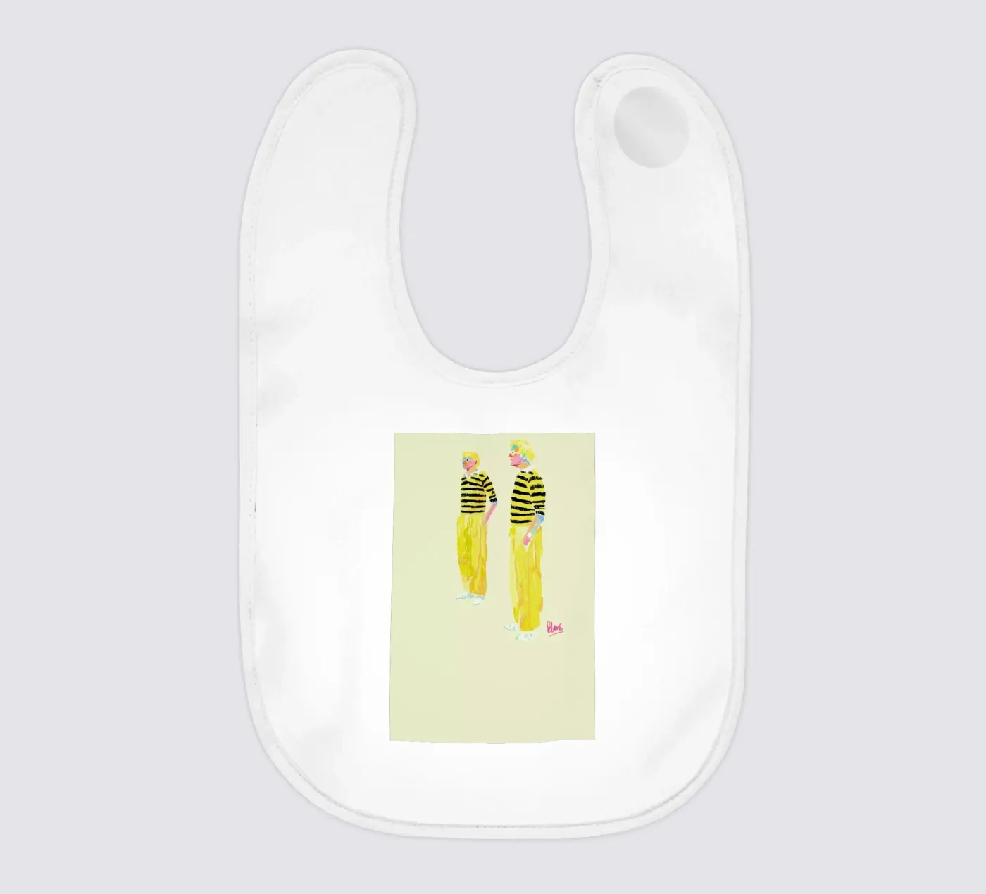 Hockney bavaglino da Blanca Nuñez Pozuelo