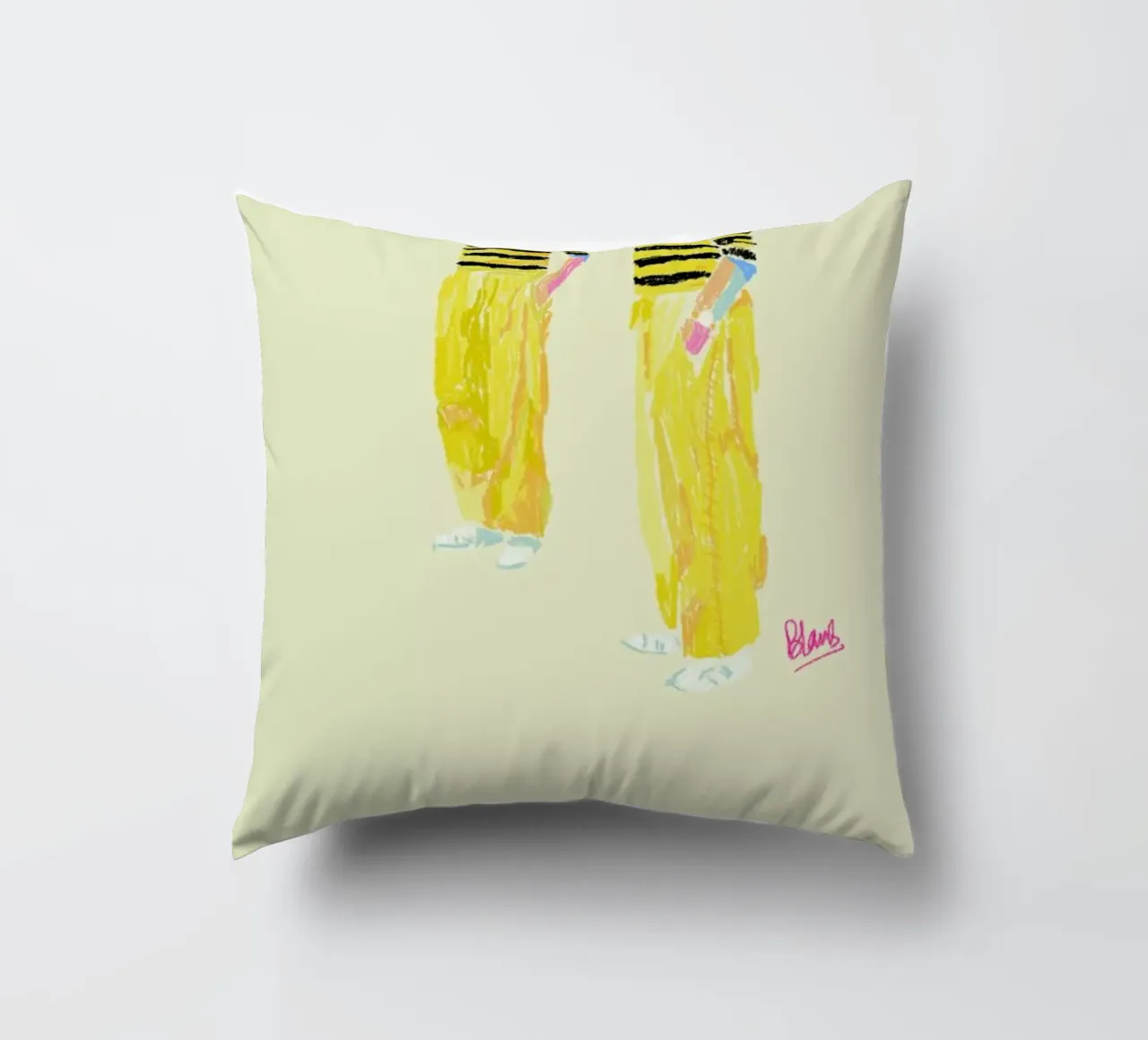 Hockney cuscino da Blanca Nuñez Pozuelo