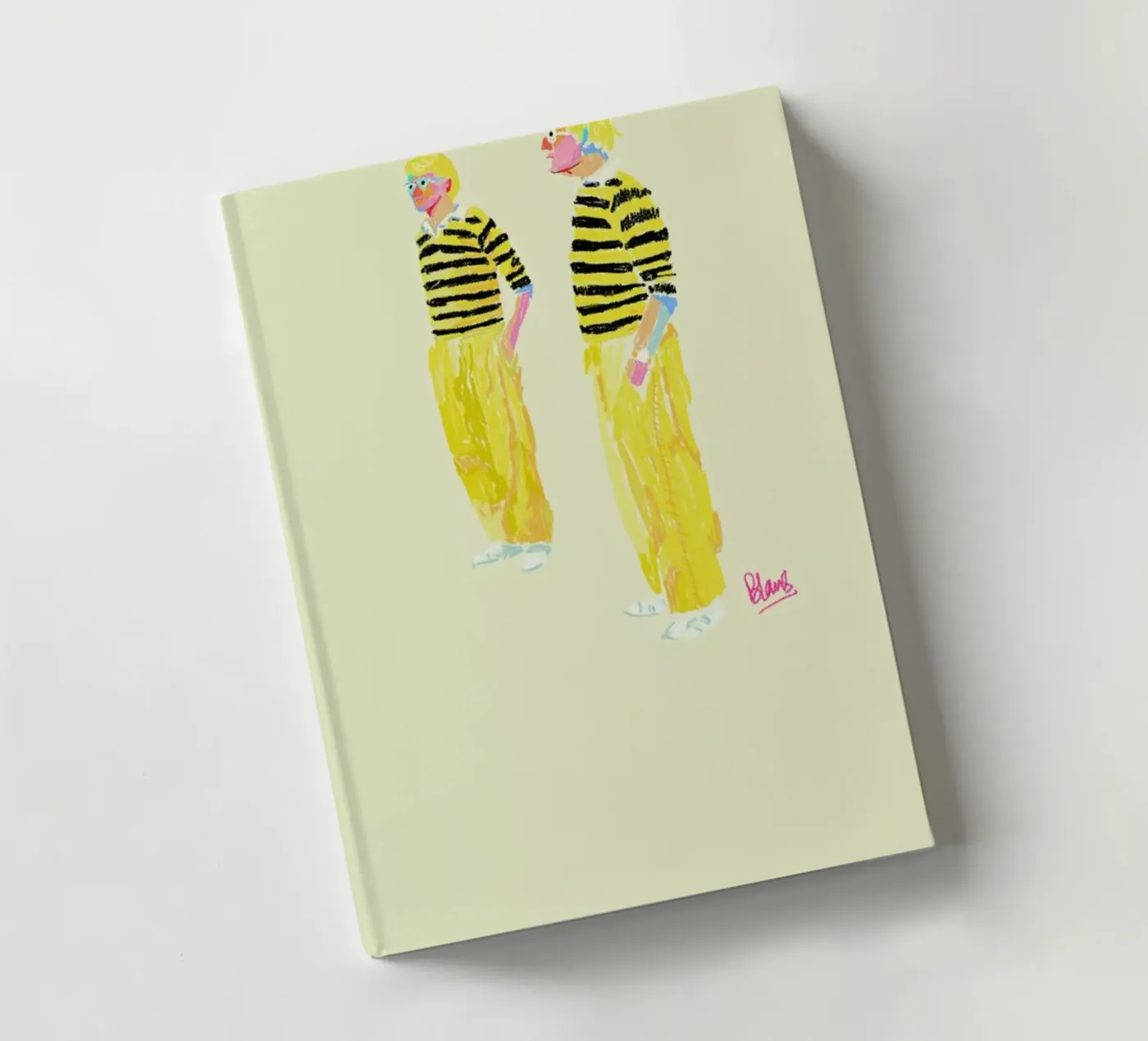 Hockney notebook by Blanca Nuñez Pozuelo