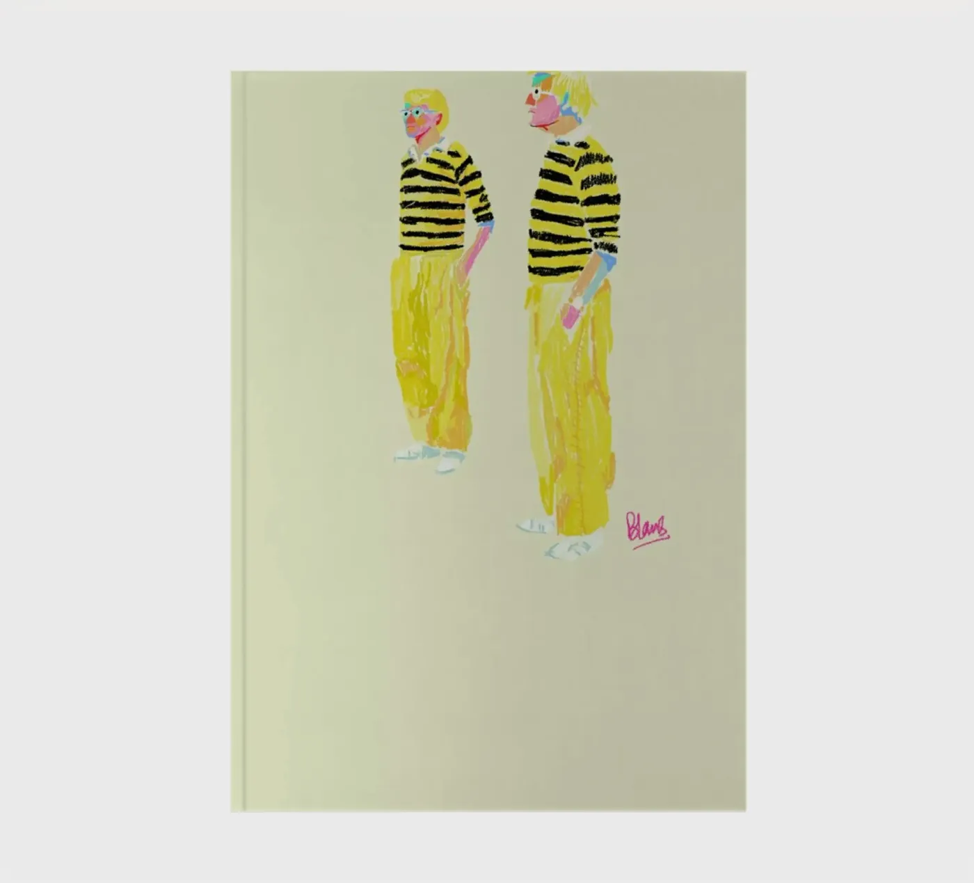 Hockney notebook by Blanca Nuñez Pozuelo