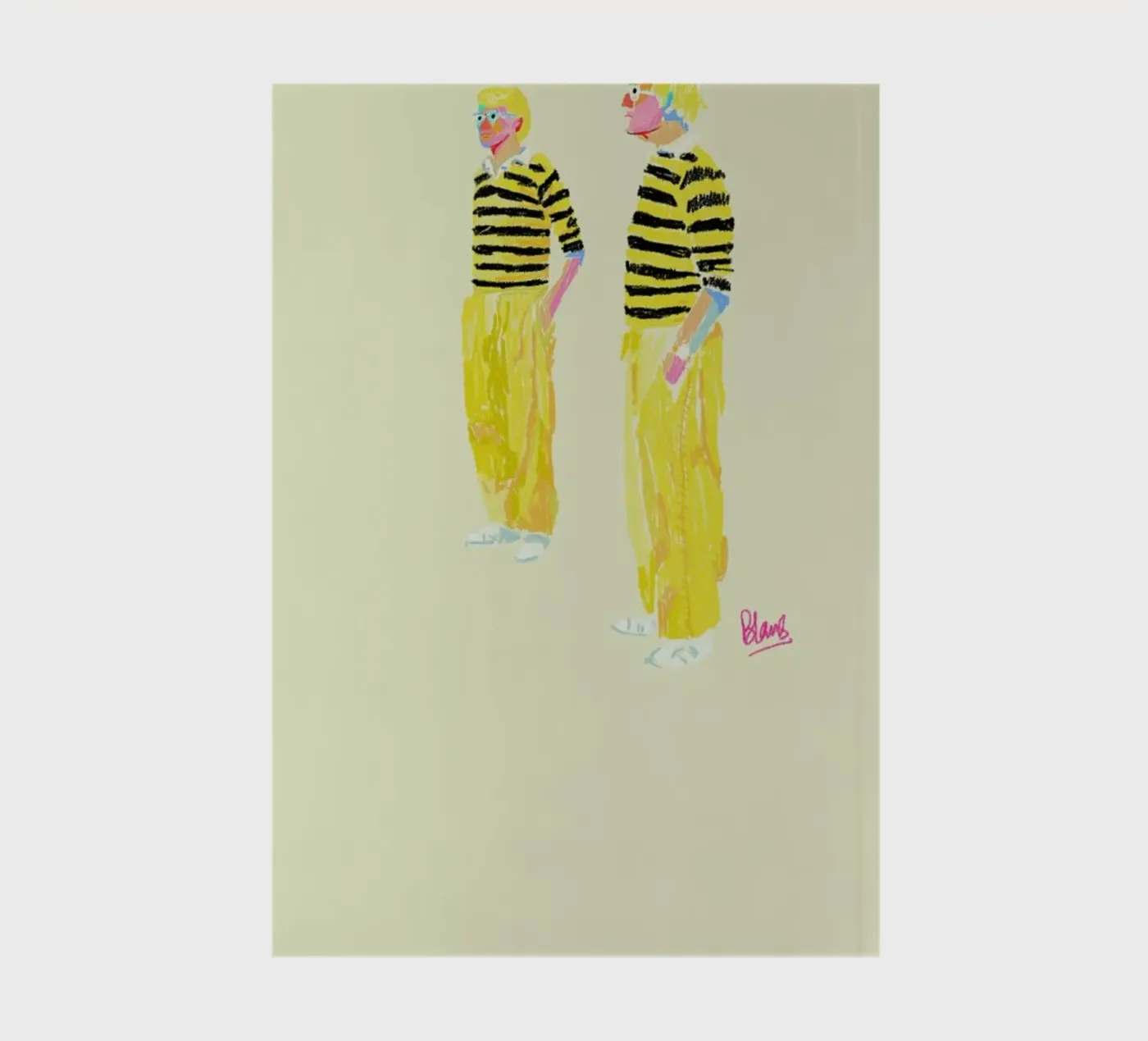 Hockney notebook by Blanca Nuñez Pozuelo