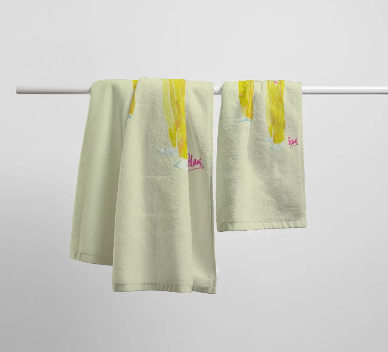 Hockney asciugamano da bagno da Blanca Nuñez Pozuelo