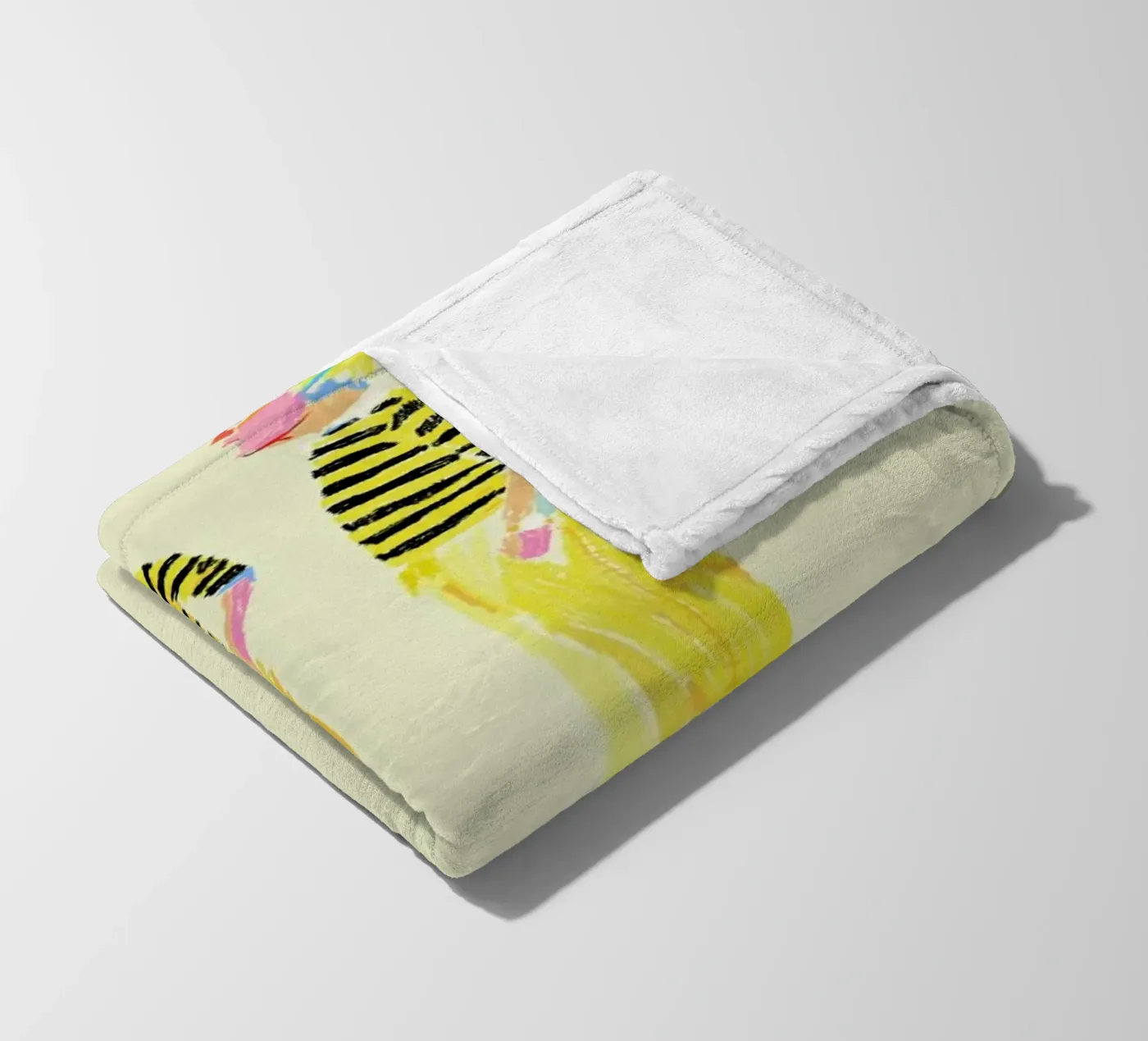 Hockney fleecedeken van Blanca Nuñez Pozuelo