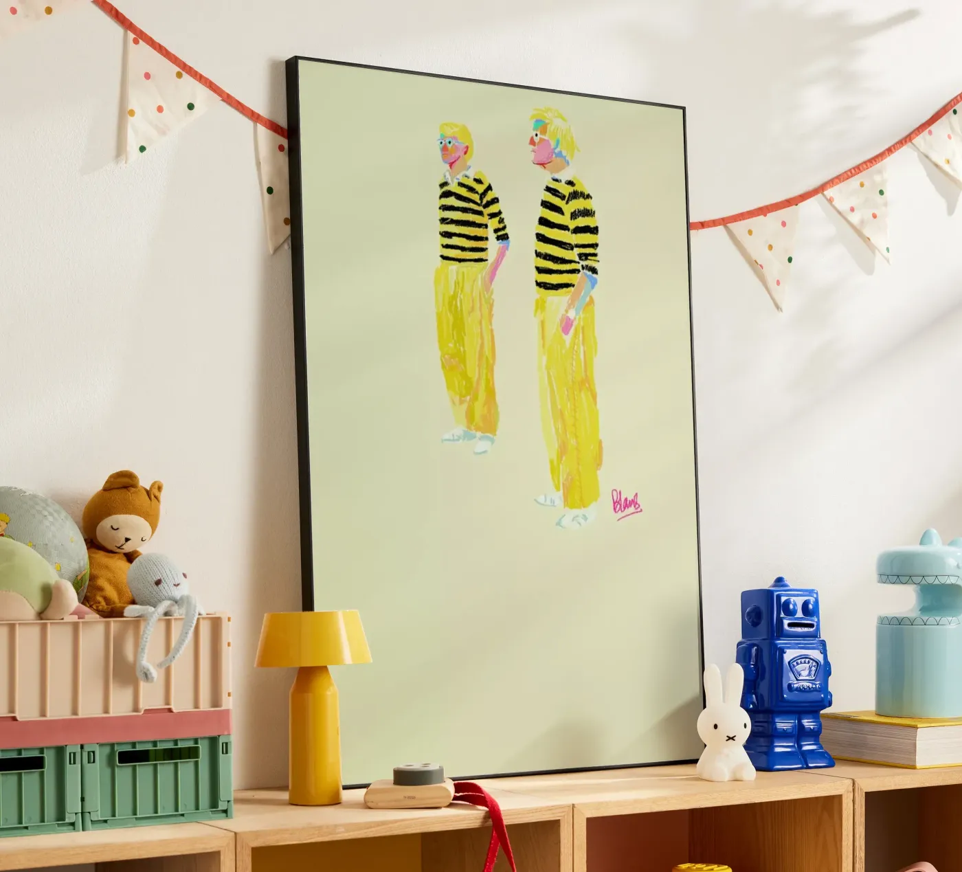 Hockney alluminio dibond da Blanca Nuñez Pozuelo