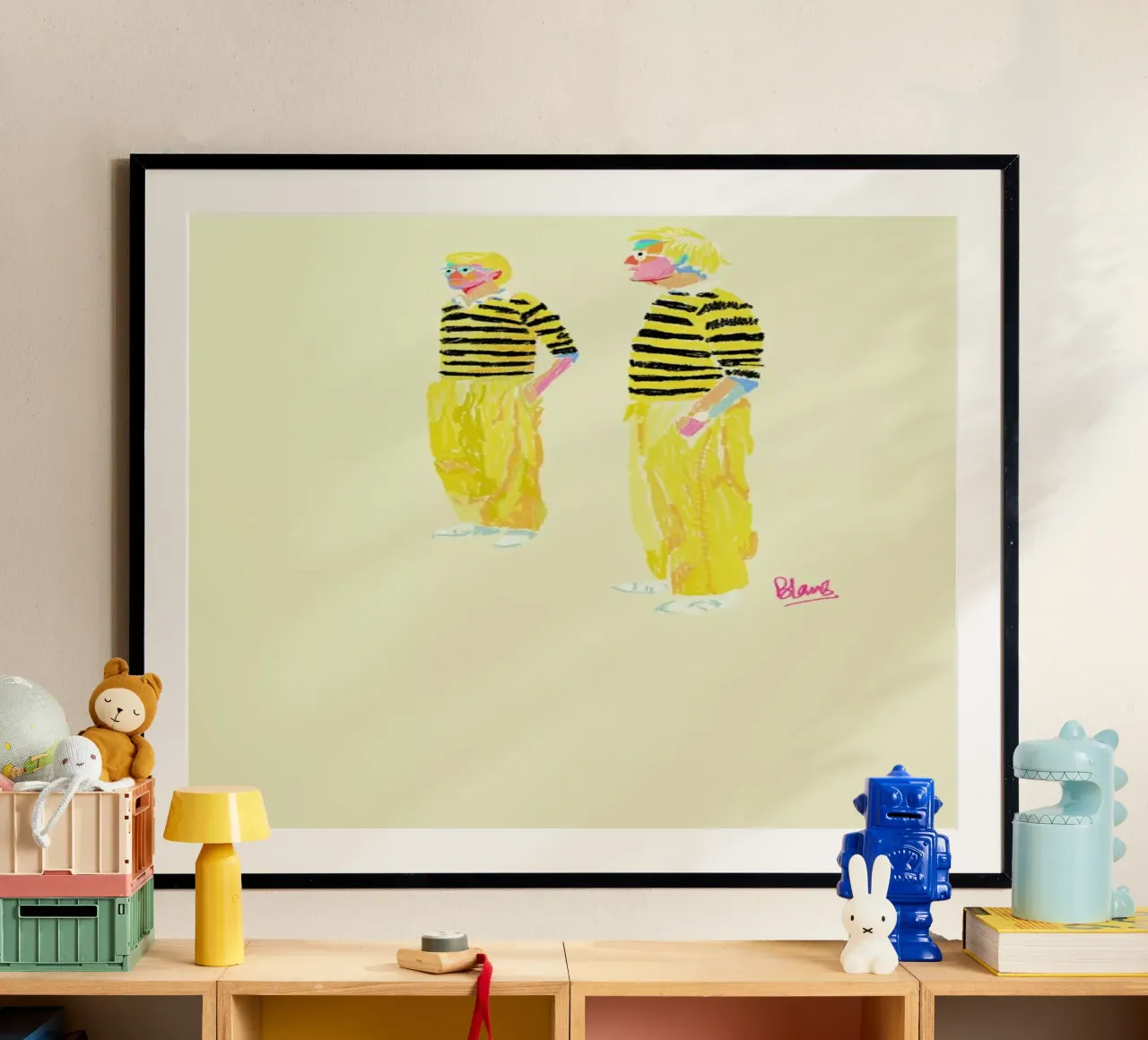 Hockney poster da Blanca Nuñez Pozuelo