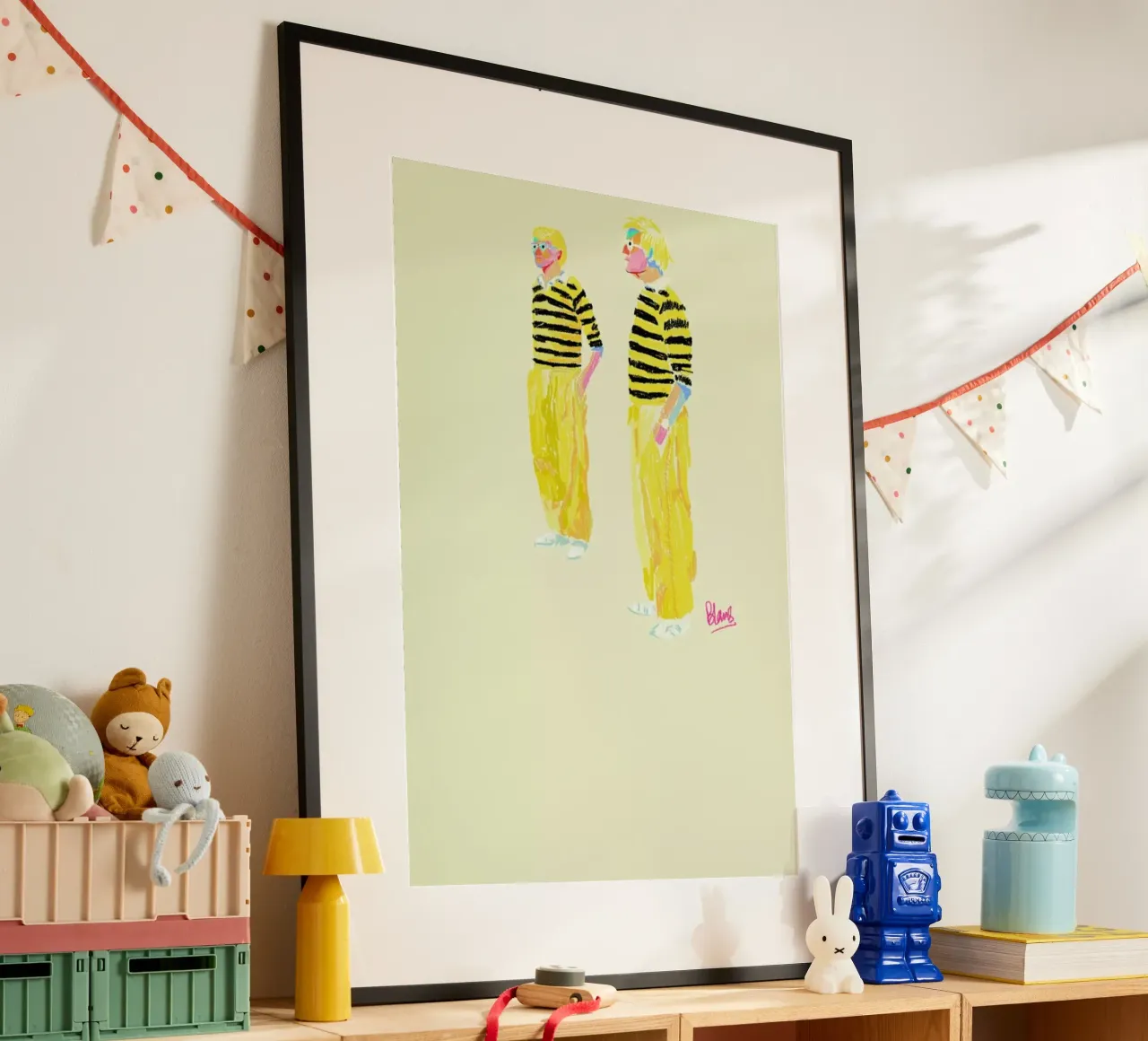 Hockney poster da Blanca Nuñez Pozuelo