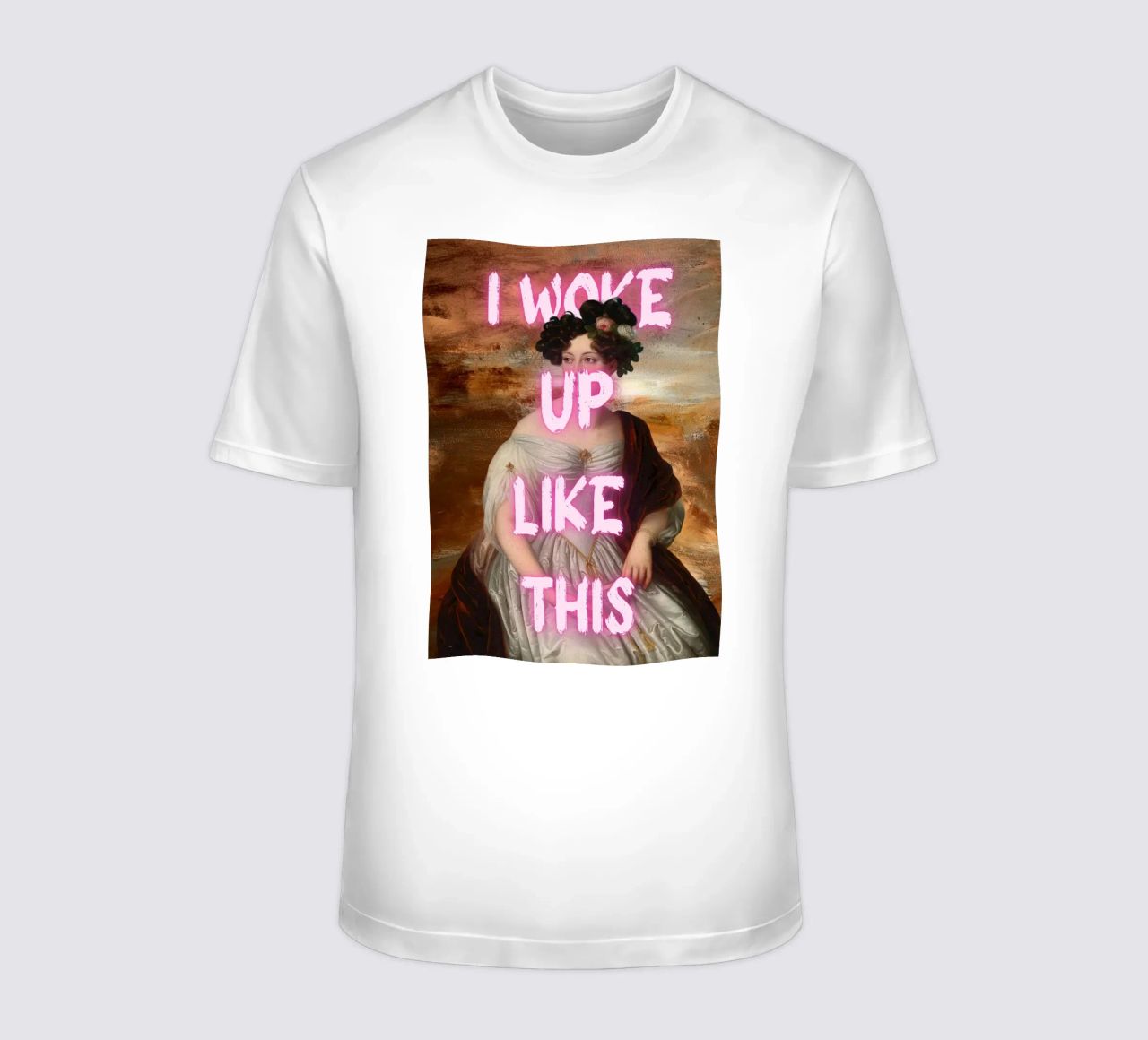 "Woke Up Like This" - Pop Art, Remix classico, Umoristico, Tren t-shirt da NorwesClub