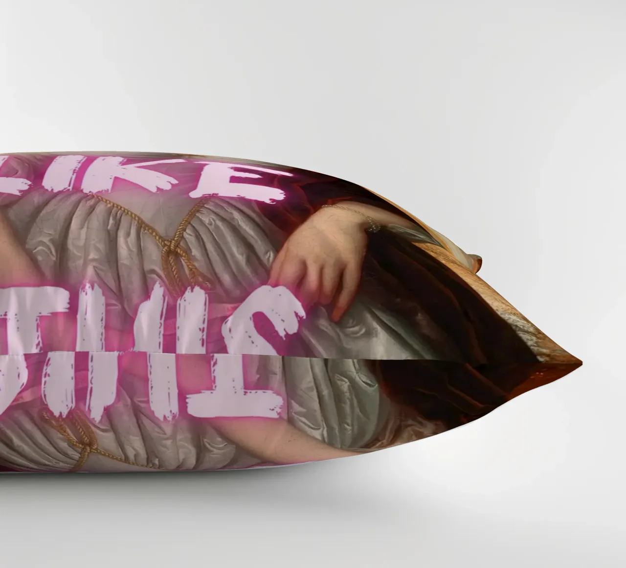 "Woke Up Like This" - Pop Art, Remix classico, Umoristico, Tren cuscino da NorwesClub