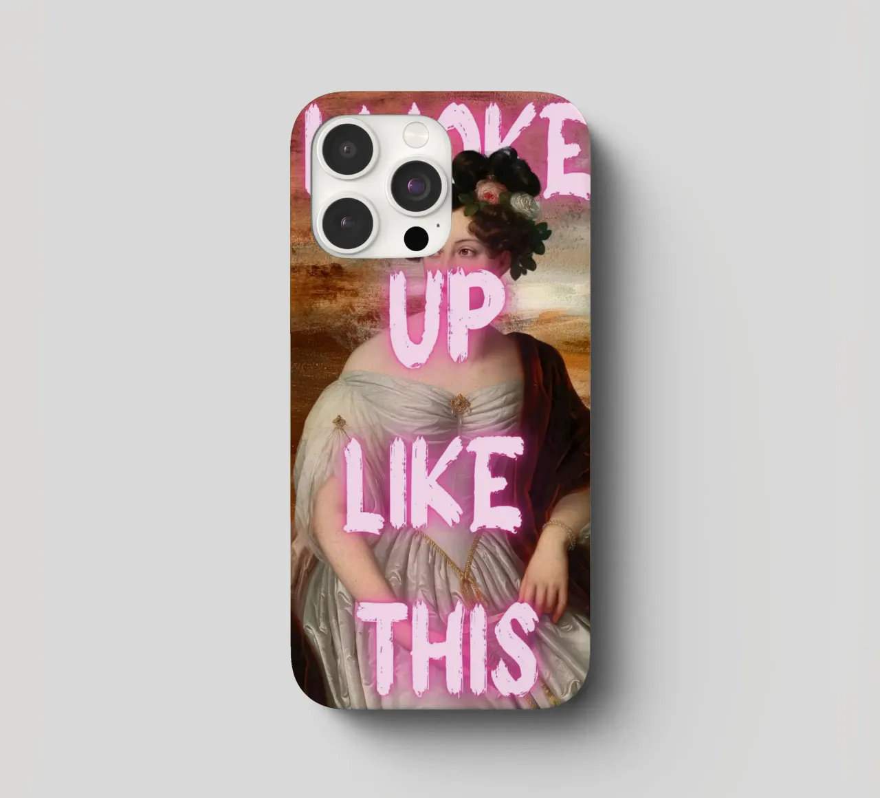"Woke Up Like This" - Pop Art, Remix classico, Umoristico, Tren cover iphone da NorwesClub