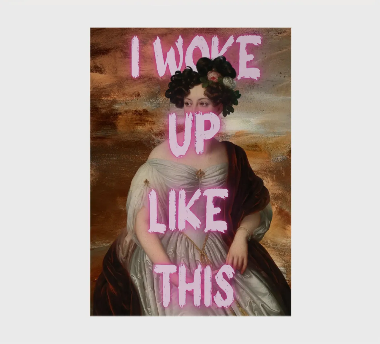 "Woke Up Like This" - Pop Art, Remix classico, Umoristico, Tren diario da NorwesClub