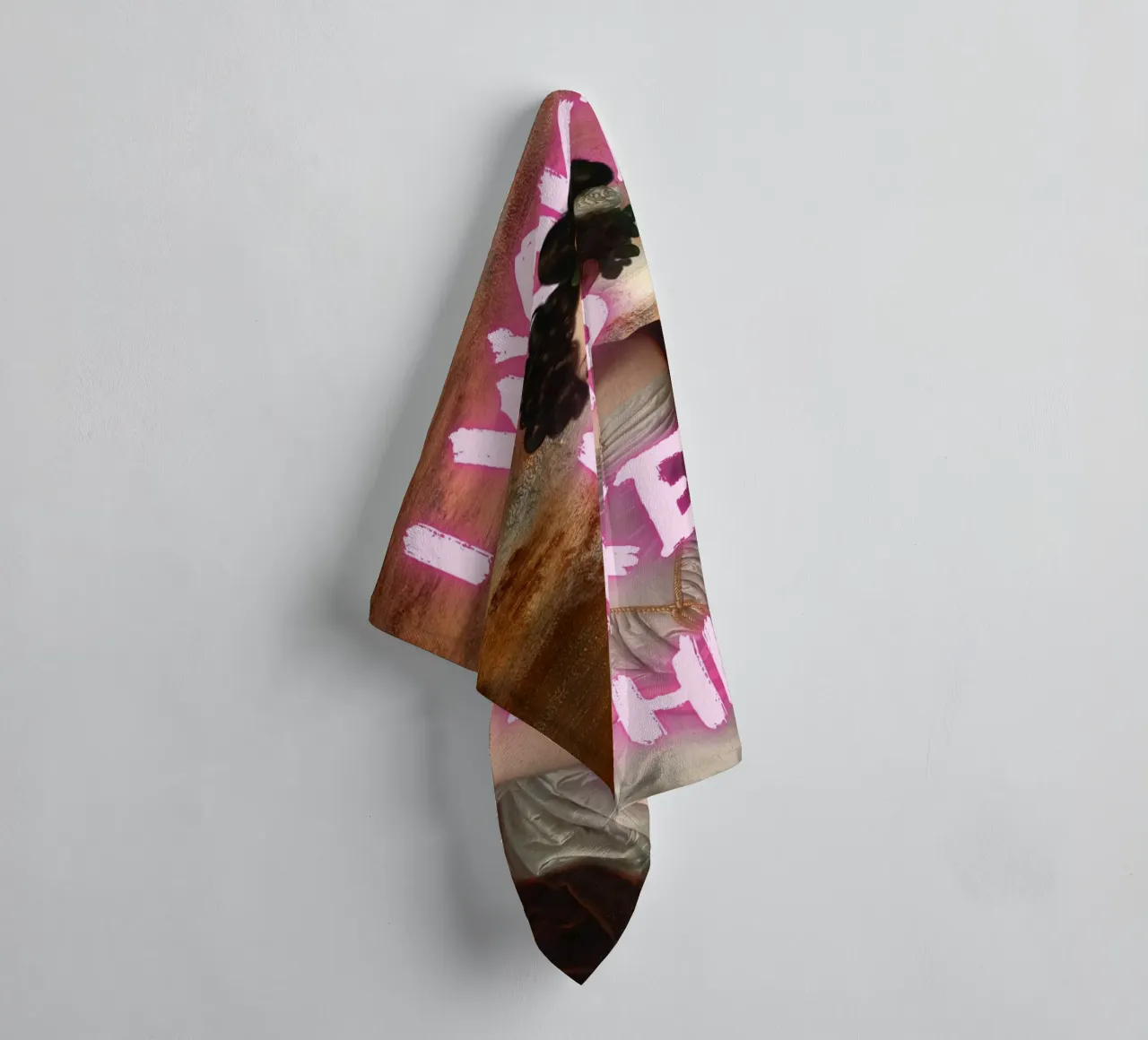 "Woke Up Like This" - Pop Art, Remix classico, Umoristico, Tren asciugamano da bagno da NorwesClub