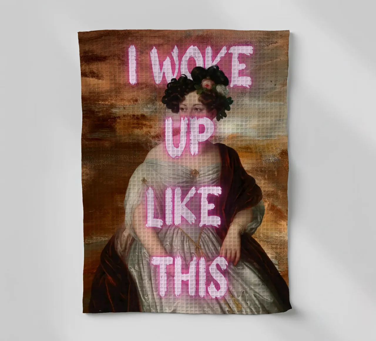 "Woke Up Like This" - Pop Art, Remix classico, Umoristico, Tren canovaccio da cucina da NorwesClub