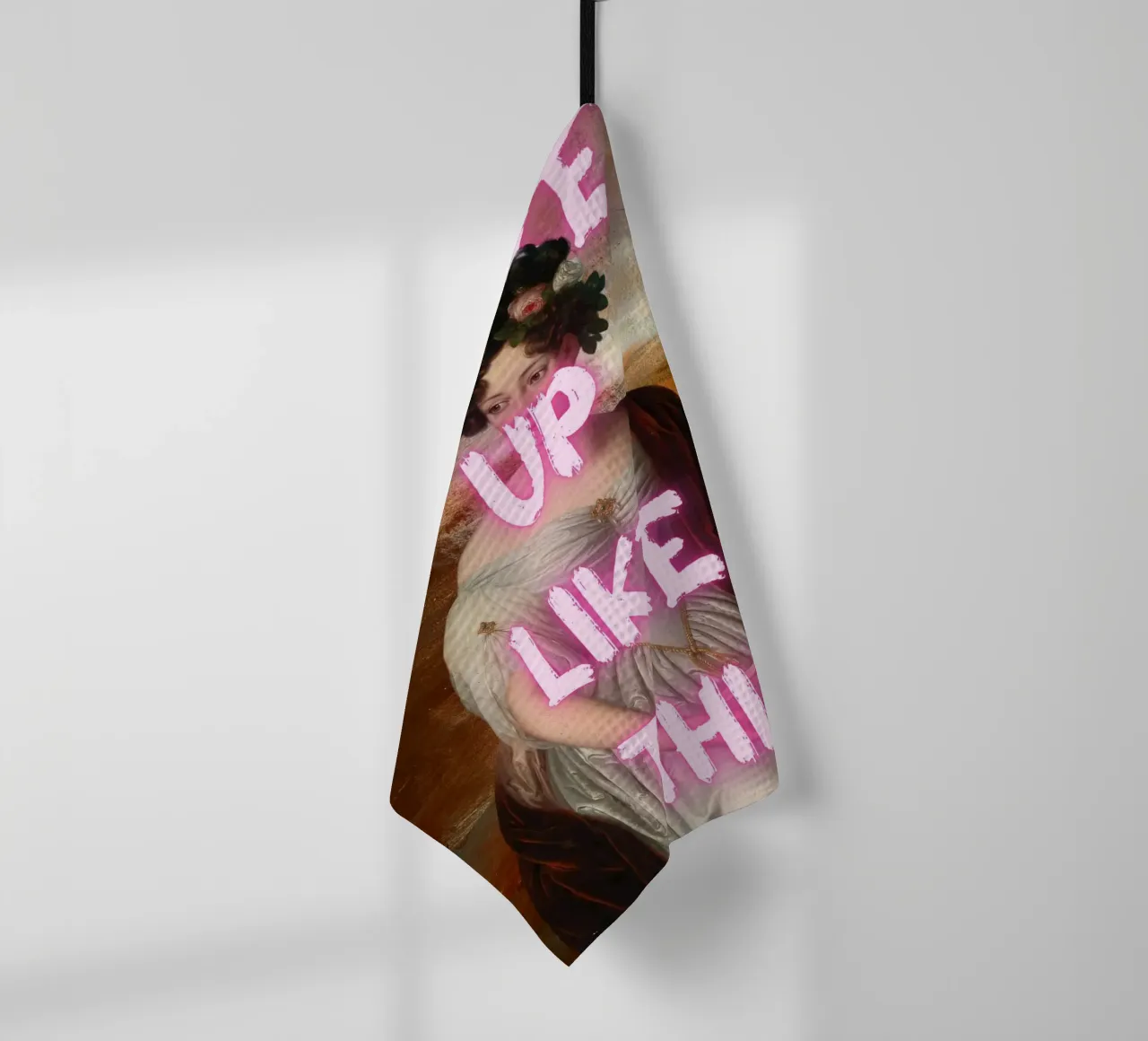 "Woke Up Like This" - Pop Art, Remix classico, Umoristico, Tren canovaccio da cucina da NorwesClub