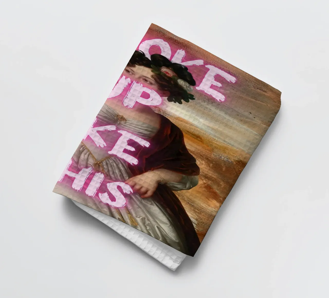 "Woke Up Like This" - Pop Art, Remix classico, Umoristico, Tren canovaccio da cucina da NorwesClub