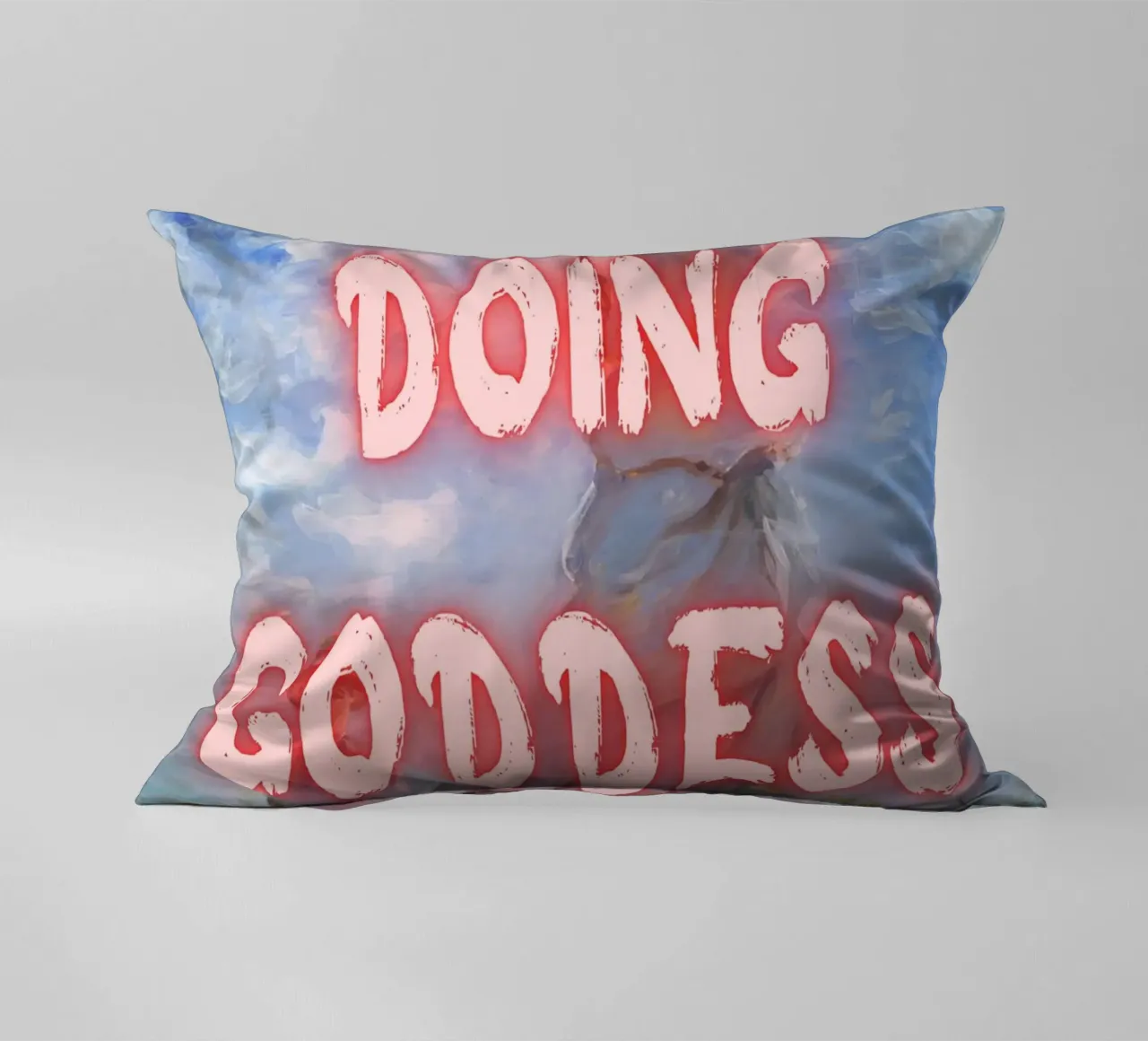 "Cose da dea" - Impressionist Remix, Empowerment, Pink Ae cuscino da NorwesClub