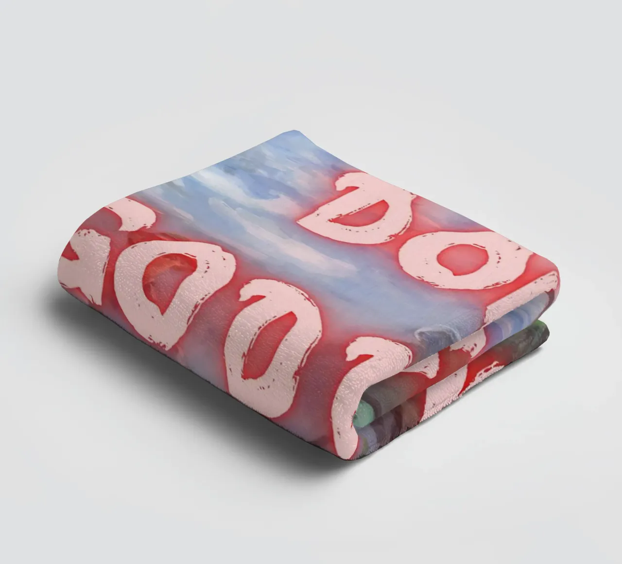 "Goddess Things" - Remezcla Impresionista, Empoderamiento, Pink Ae toalla de baño de NorwesClub
