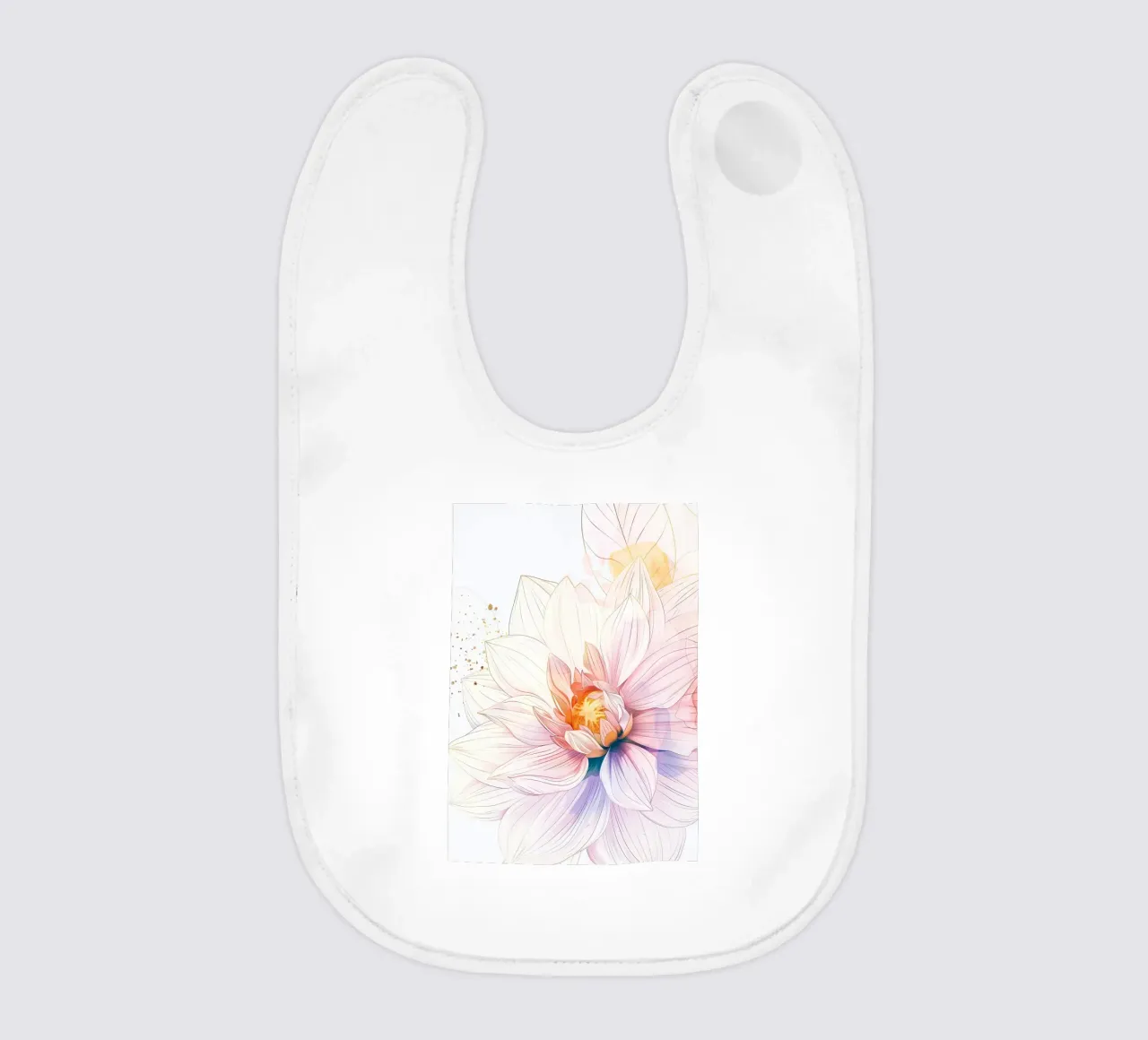 Flowers pattern bavaglino da Justyna Jaszke JBJart